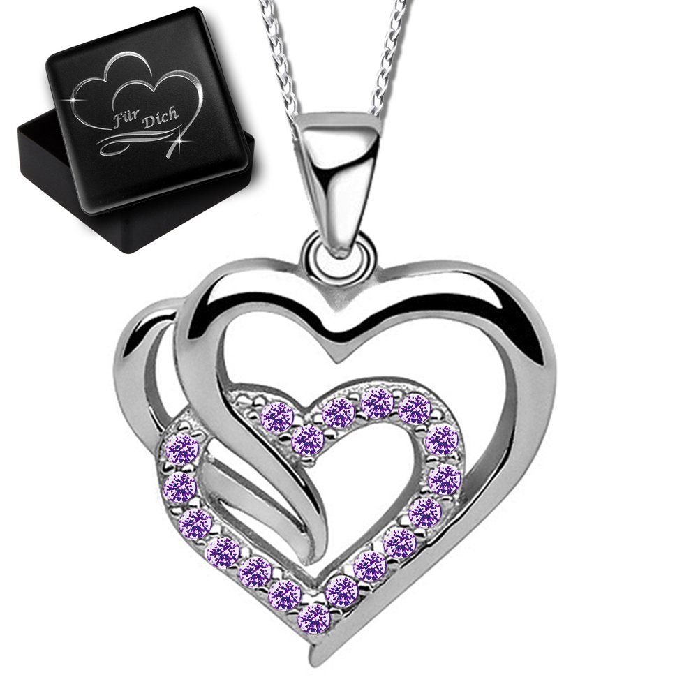 Limana Herzkette echt 925 Sterling Silber günstig online kaufen