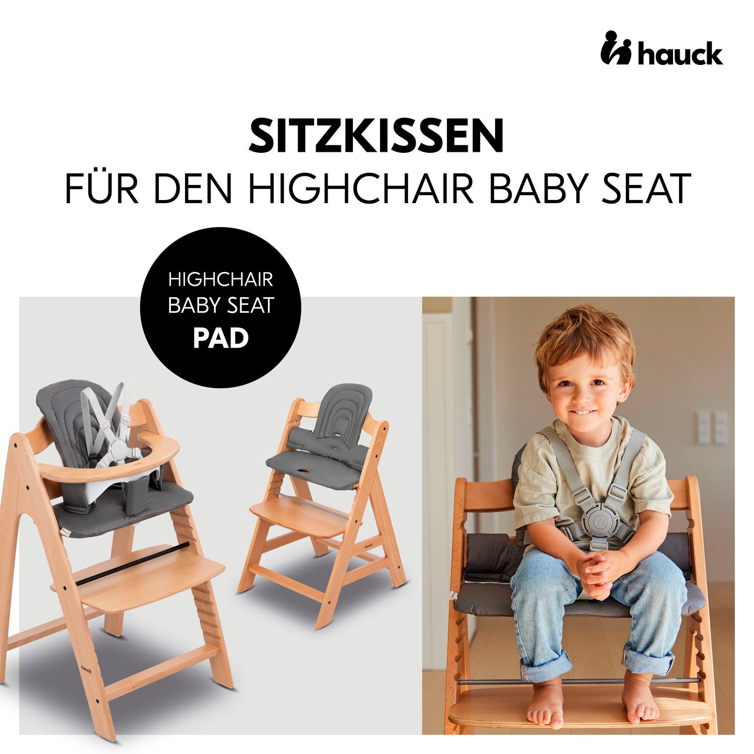Hauck Kinder-Sitzauflage Highchair Baby Seat Pad