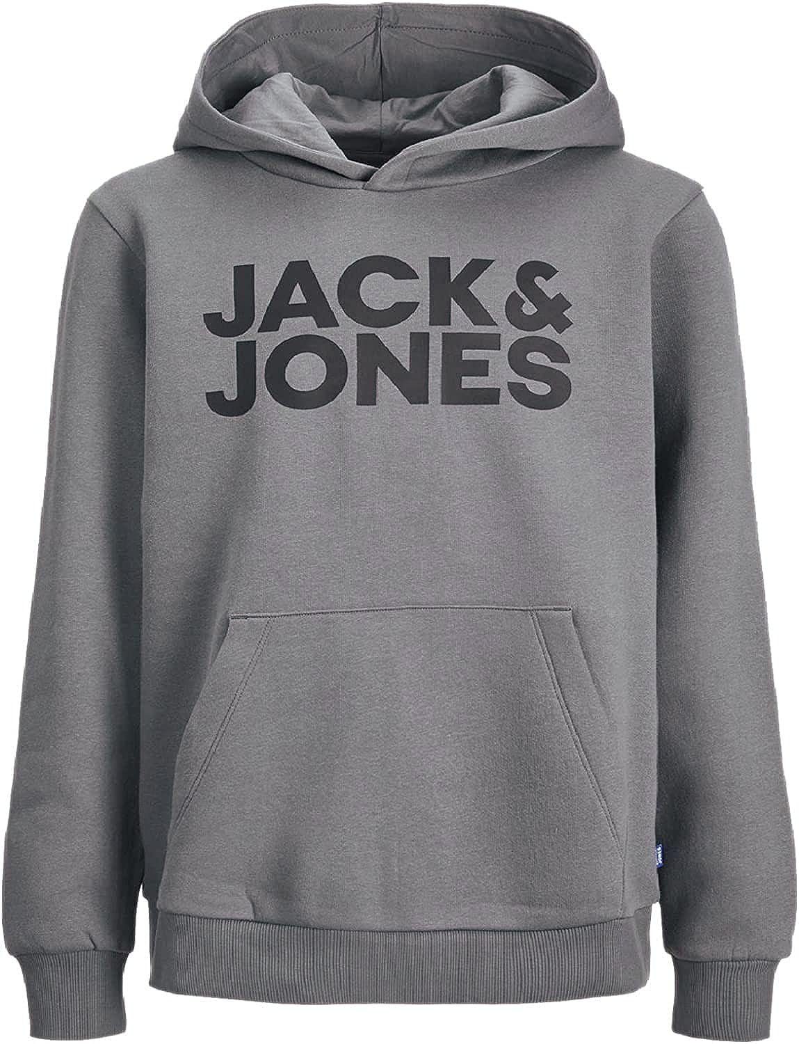 Kapuzensweatshirt Jack Hoodie Pack) im Kängurutasche 2 & Junior Jones Mix 3er (Spar mit Pack Set, 3er und Printdruck 3er