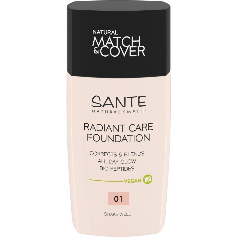 SANTE Foundation Radiant Care Warm Ivory, 30 ml