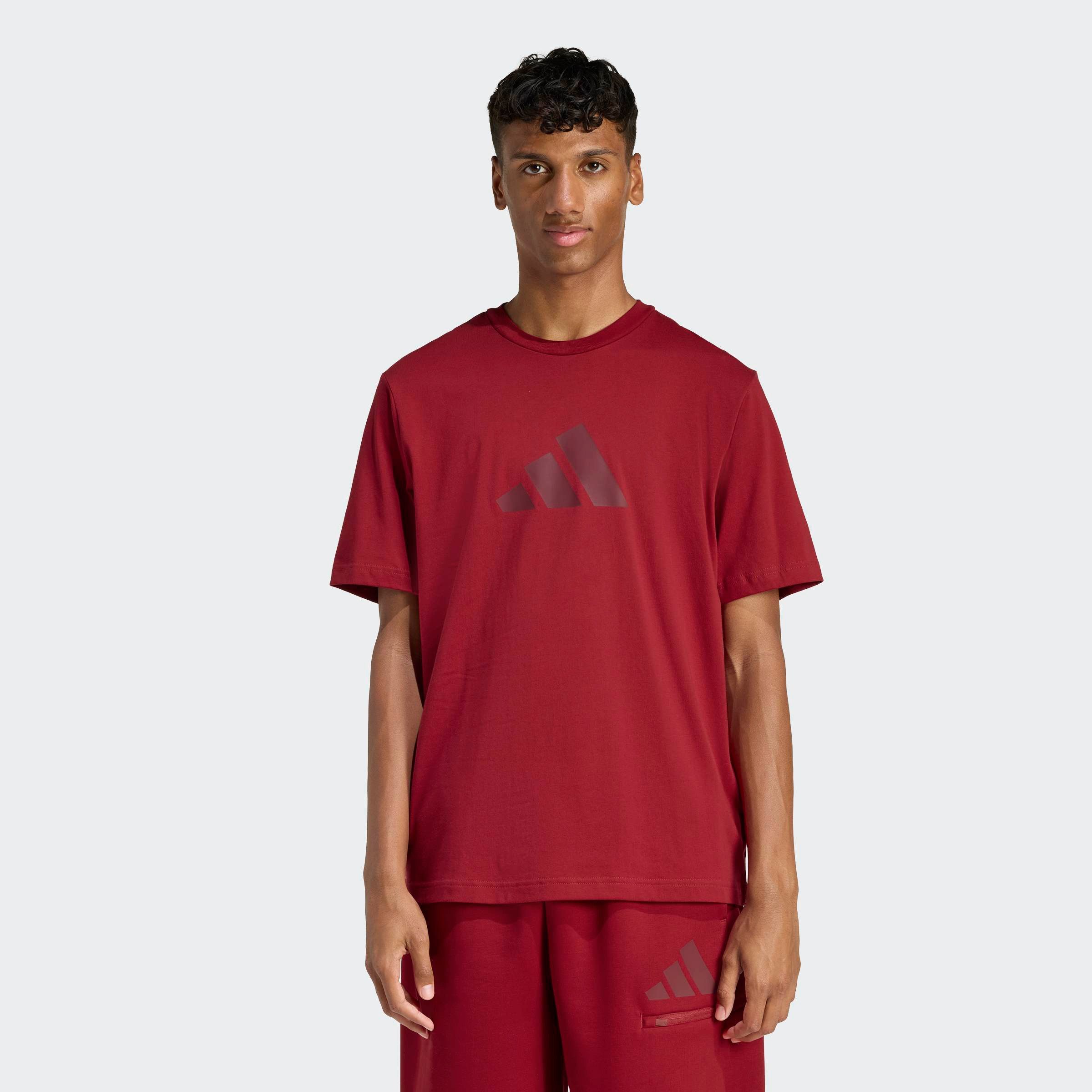 adidas Sportswear T-Shirt FUTURE ICONS SMALL LOGO sportlicher Stil, mit kleinem 3-Streifen Logo, Kurzarm