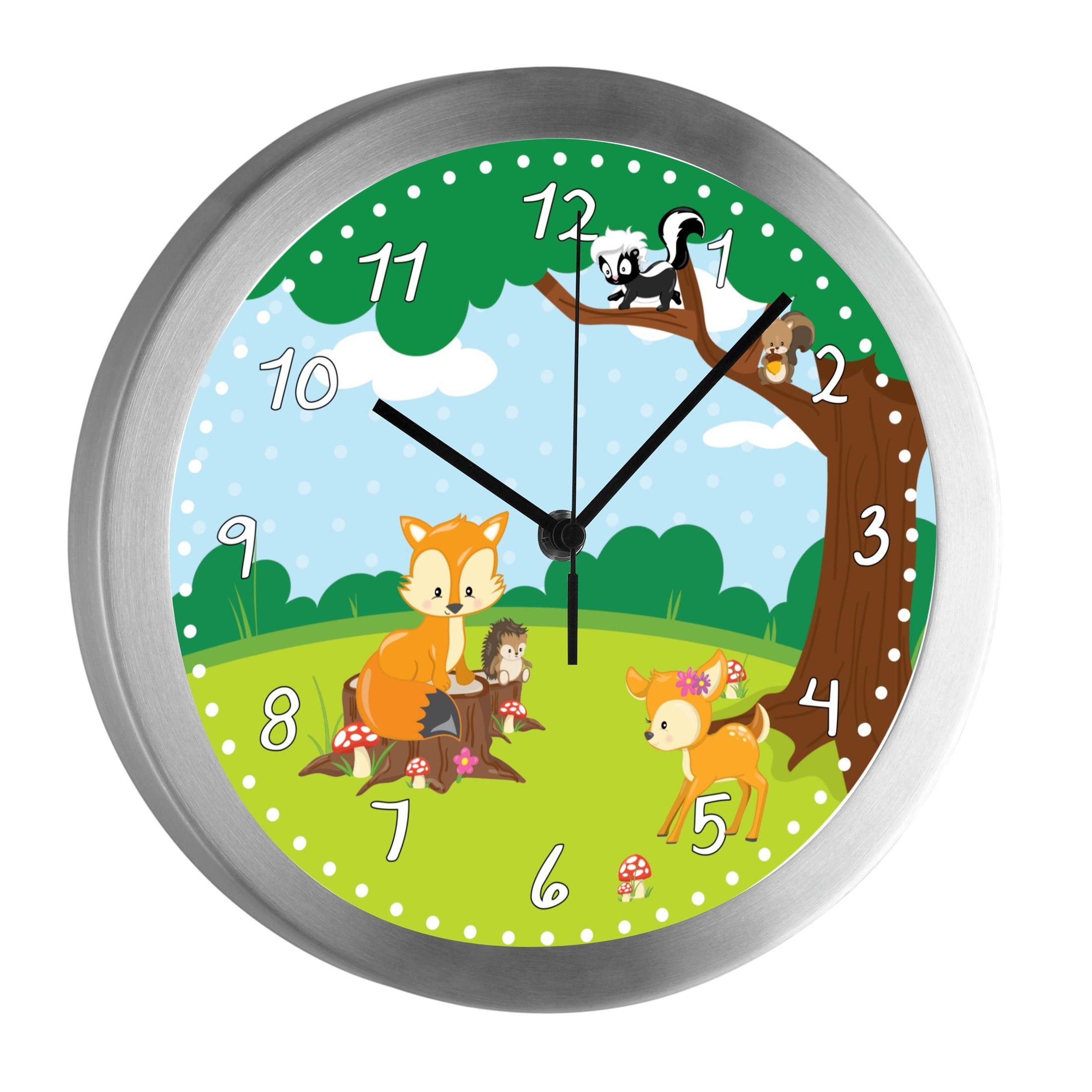 CreaDesign Funkwanduhr Funkuhr, Kinder Wanduhr, Kinderuhr, günstig online kaufen