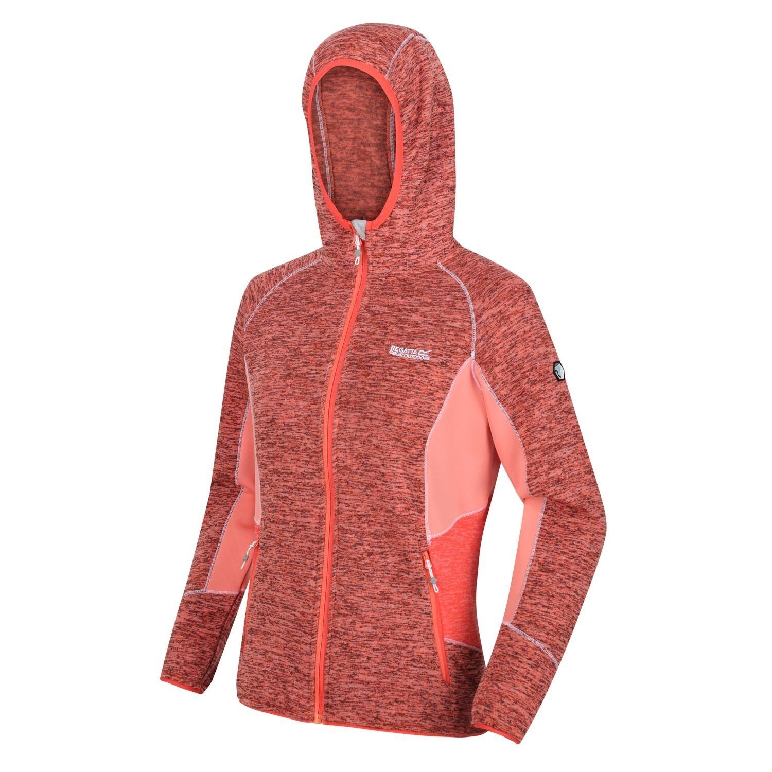 Regatta Strickfleecejacke Strickfleecejacke Walbury III mit Kapuze