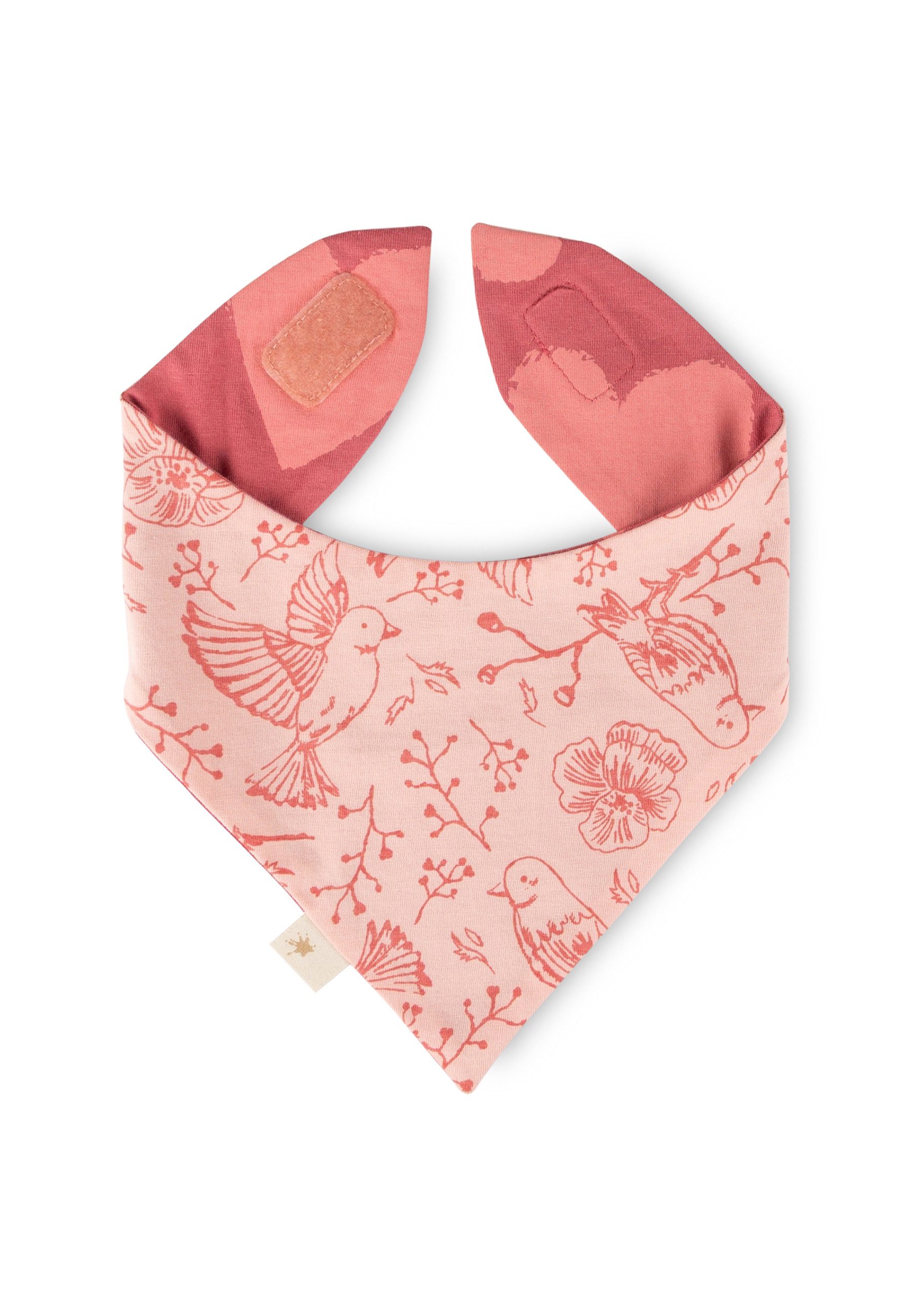 Sigikid Halstuch Pink Birds für Babys Mädchen, (1-St) – Bild 3 von 5