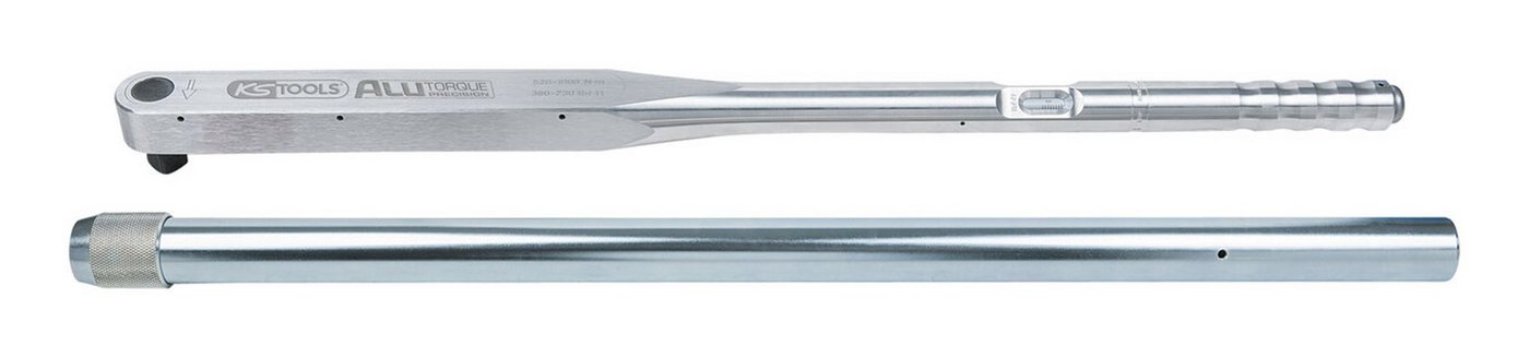Thumbnail - KS Tools Drehmomentschlüssel ALUTORQUEprecision, 1", 600-1500 Nm, Rechts-Linksanzug, Doppelvierkant