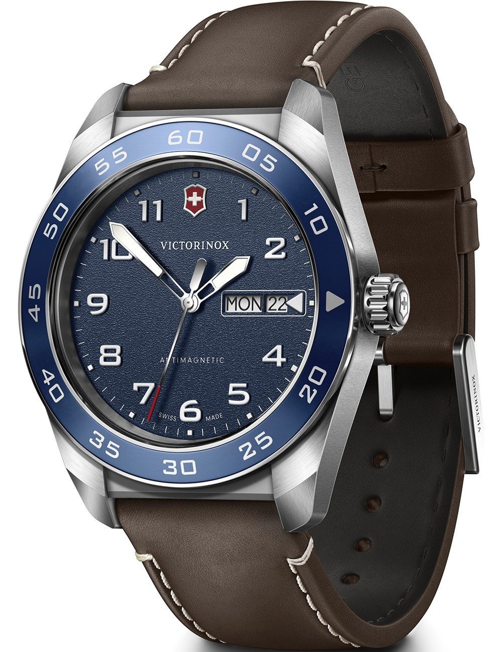 Quarzuhr Victorinox 242040 Herrenuhr Swiss Army 42mm 10ATM Victorinox 242040 Herrenuhr Swiss Army 42mm 10ATM