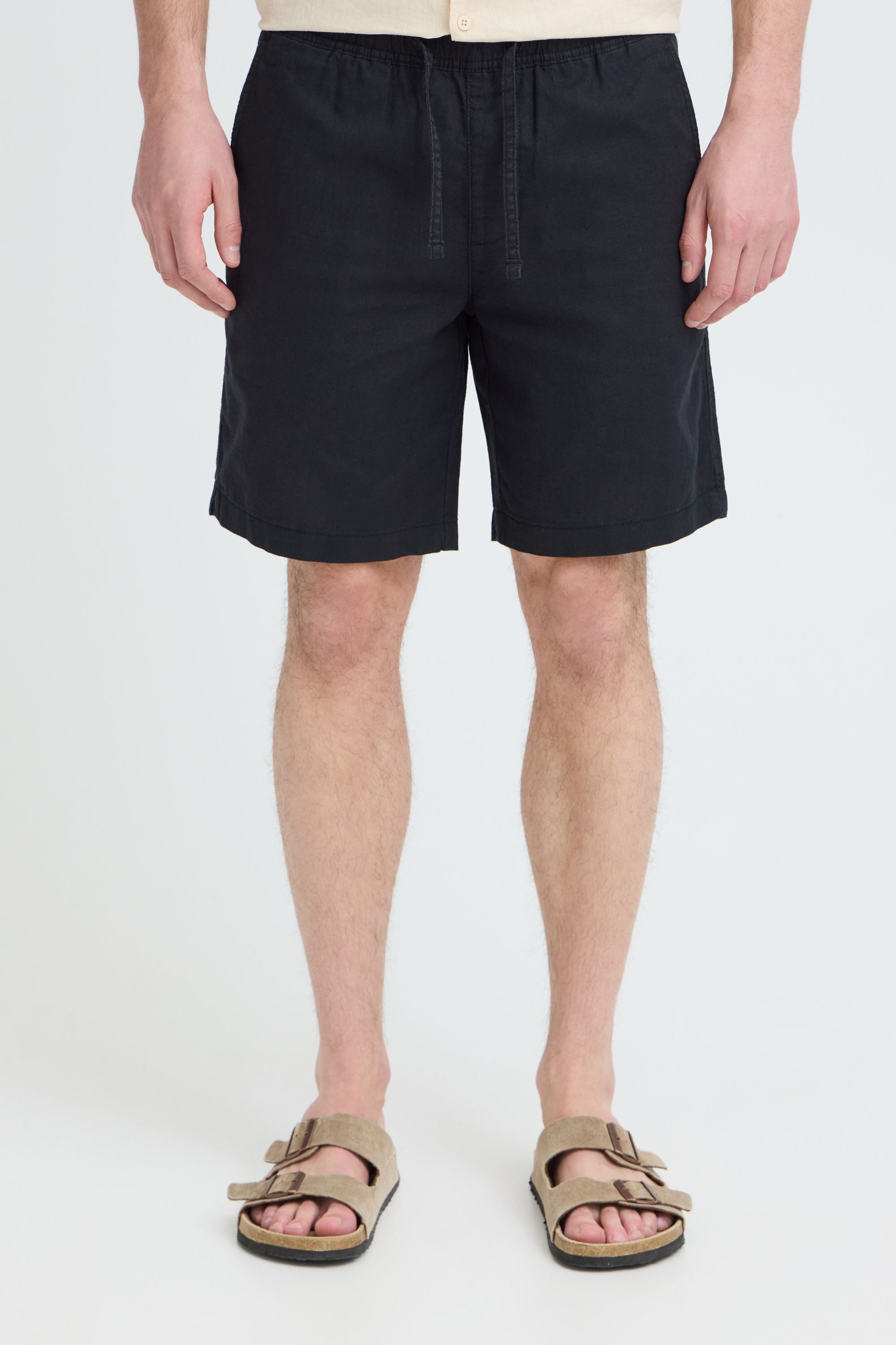 INDICODE Leinenhose IDPassa Sommerliche Leinen-Mix-Shorts