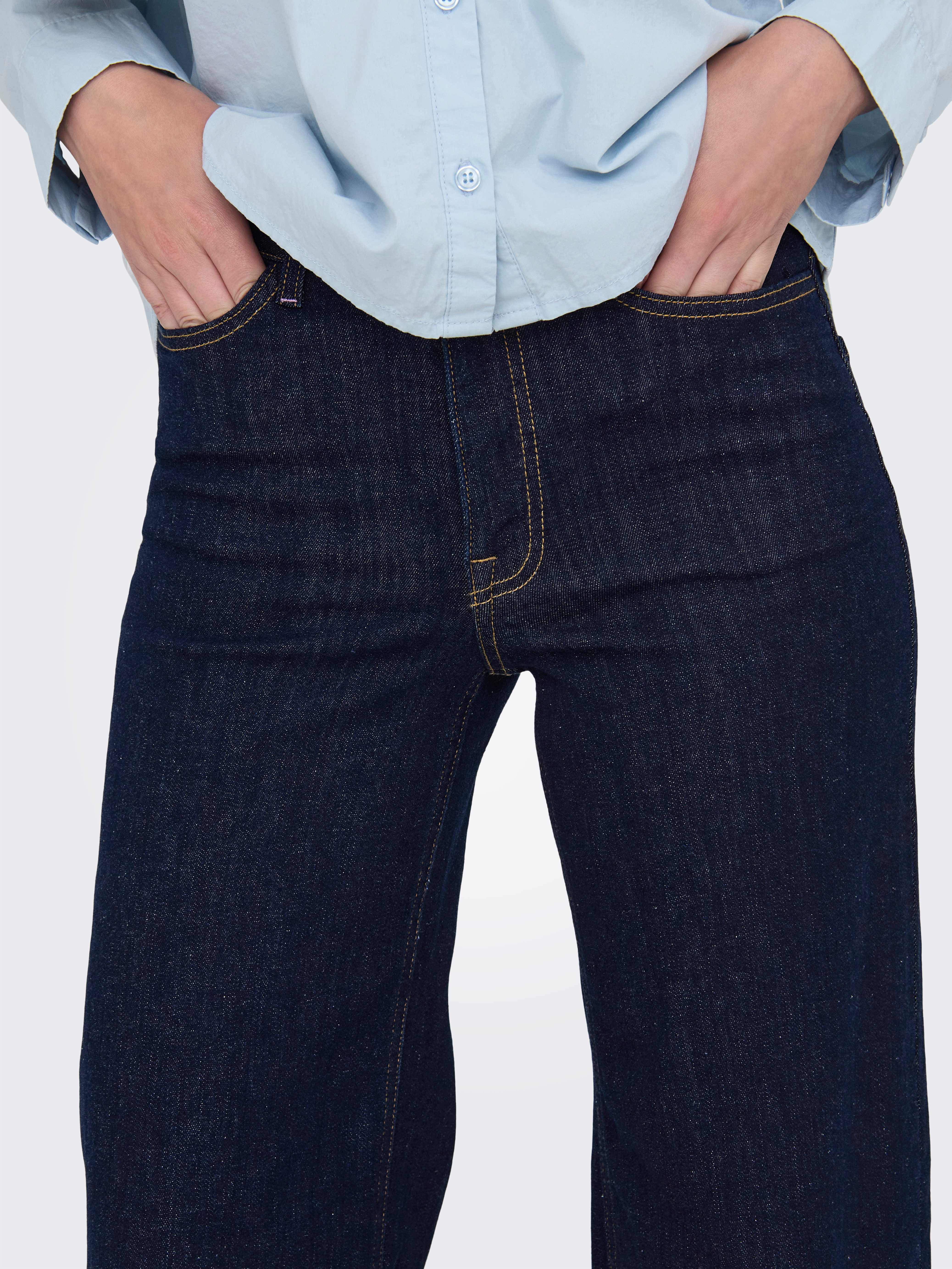JDY High-waist-Jeans JDYFELINA-FINA HW WIDE RINSE JNSDNM NOOS