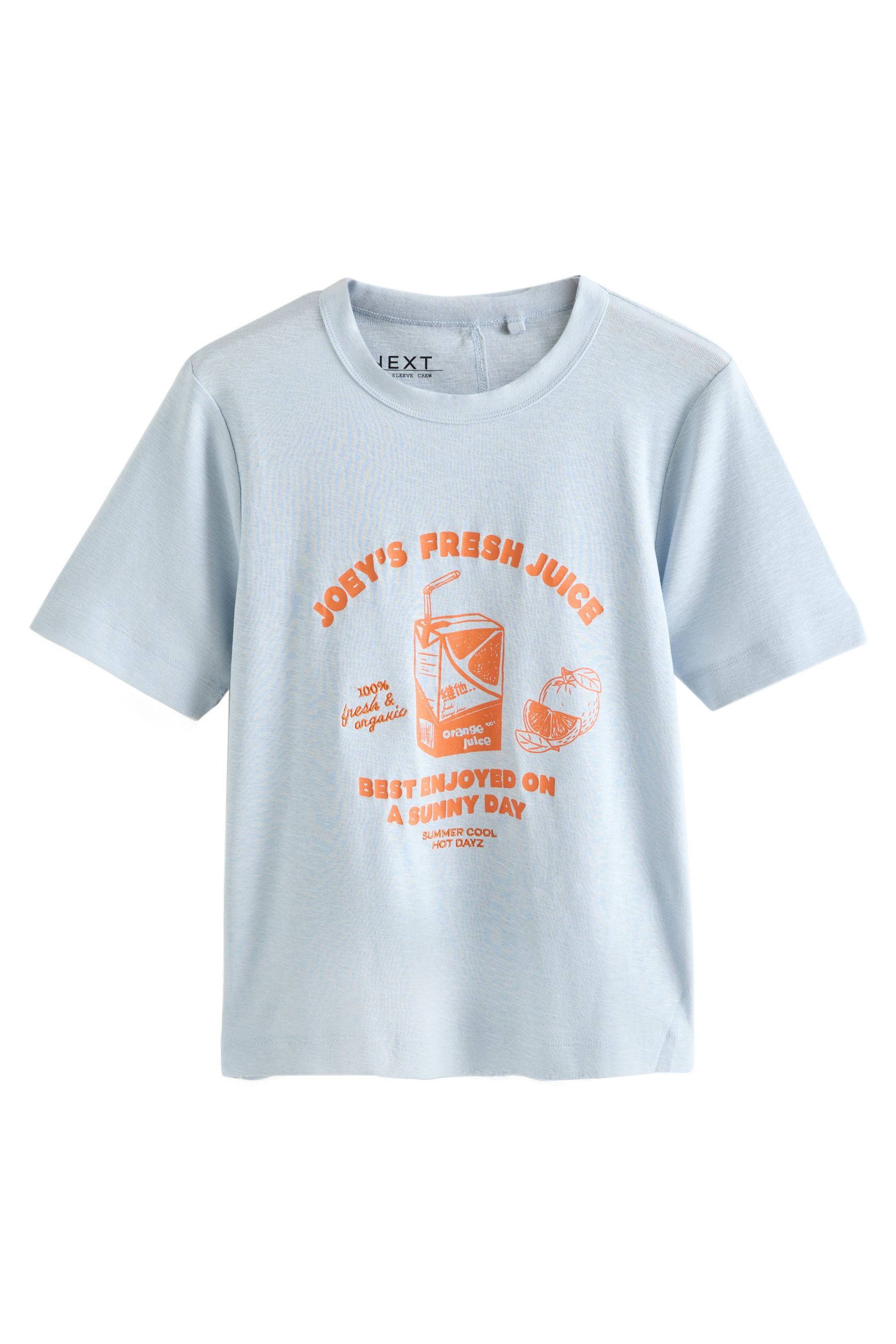 Next T-Shirt Kurzärmeliges T-Shirt mit Grafik (1-tlg)