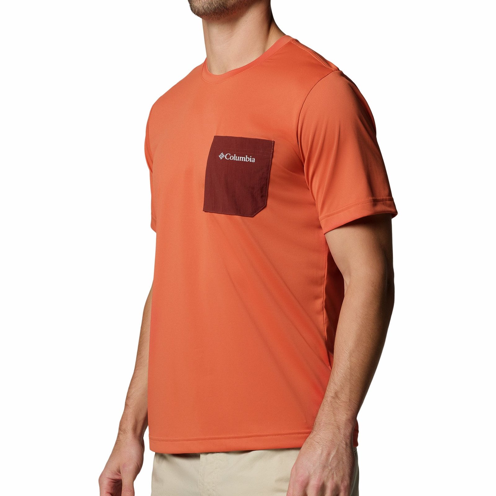 Columbia T-Shirt Columbia Hike™ T-Shirt mit aufgesetzter Brusttasche