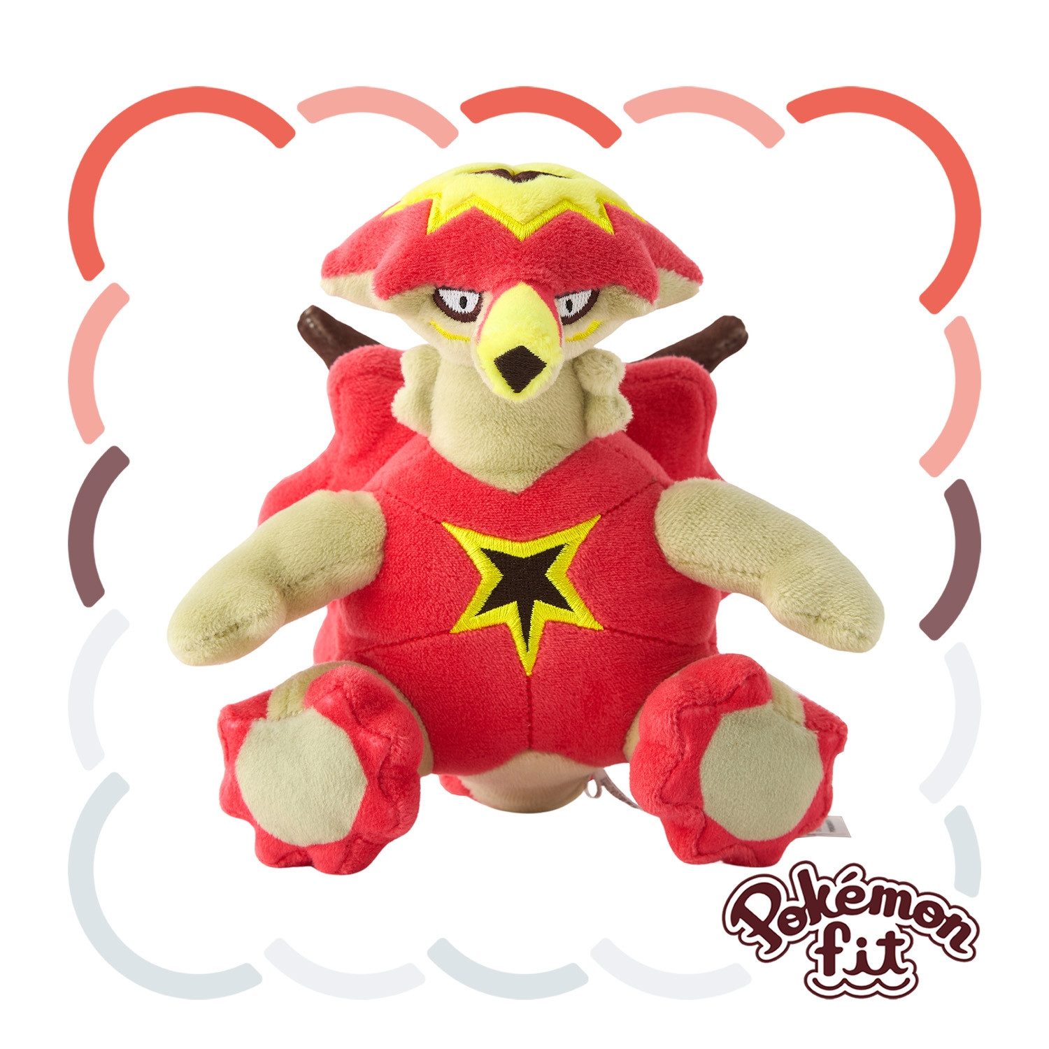 Pokémon Center Plüschfigur Pokemon Tortunator Kuscheltier - 15 cm Plüschtier Turtonator