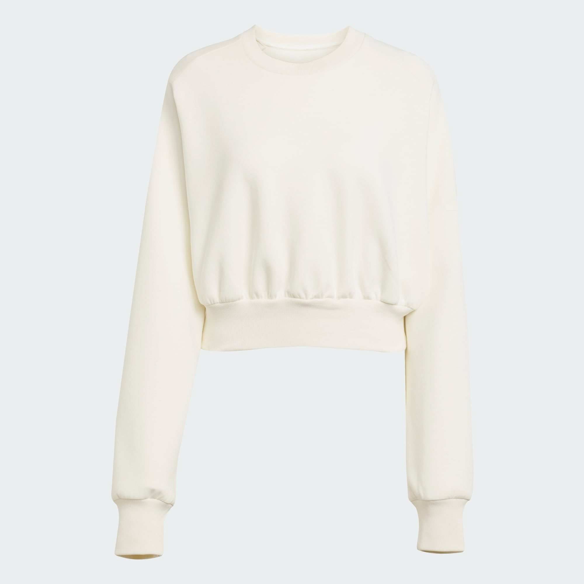 adidas Sportswear Sweatshirt SOFT LUX SWEATSHIRT, LOCKER GESCHNITTEN (1-tlg)