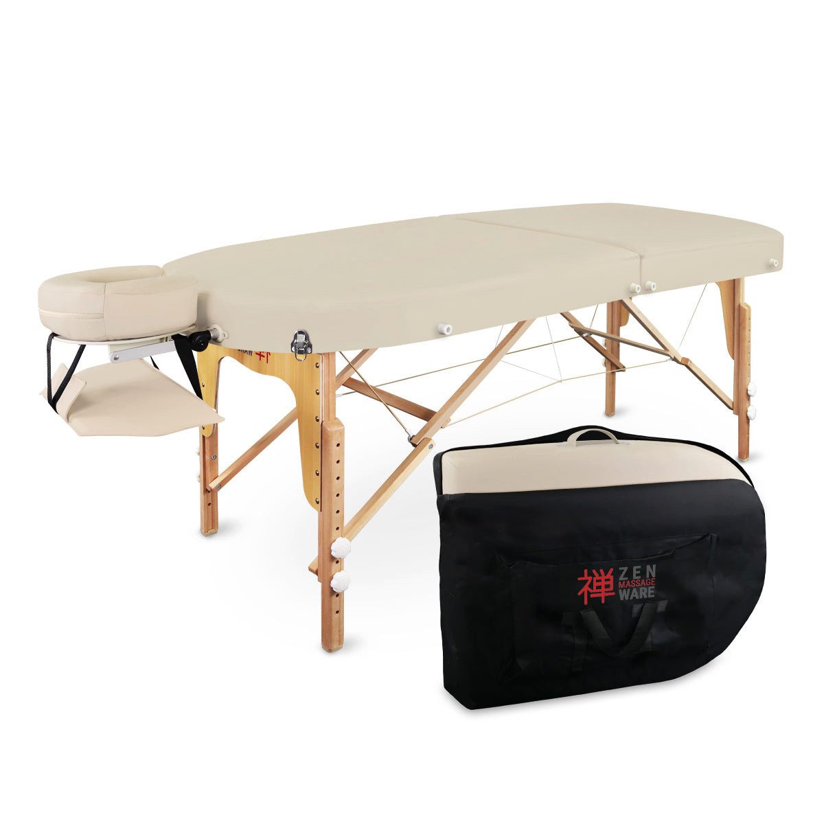 ZEN MASSAGE WARE Massageliege Massageliege Zen Oval FlatTop (1-St)