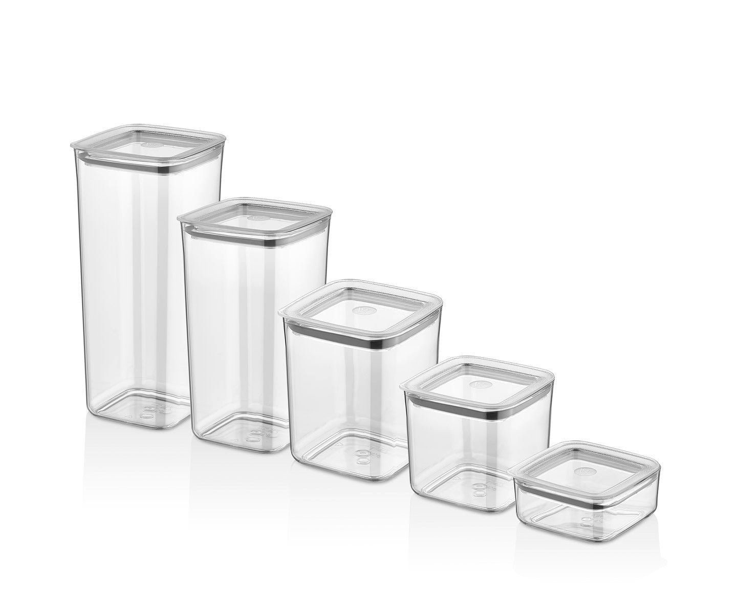 Vorratsdosen BPA Behälter-Set Aufbewahrungsbox, Freies Bems (20-tlg) Kunststoff, 20- Home Tlg Vorratsdose Eckig Aufbewahrung