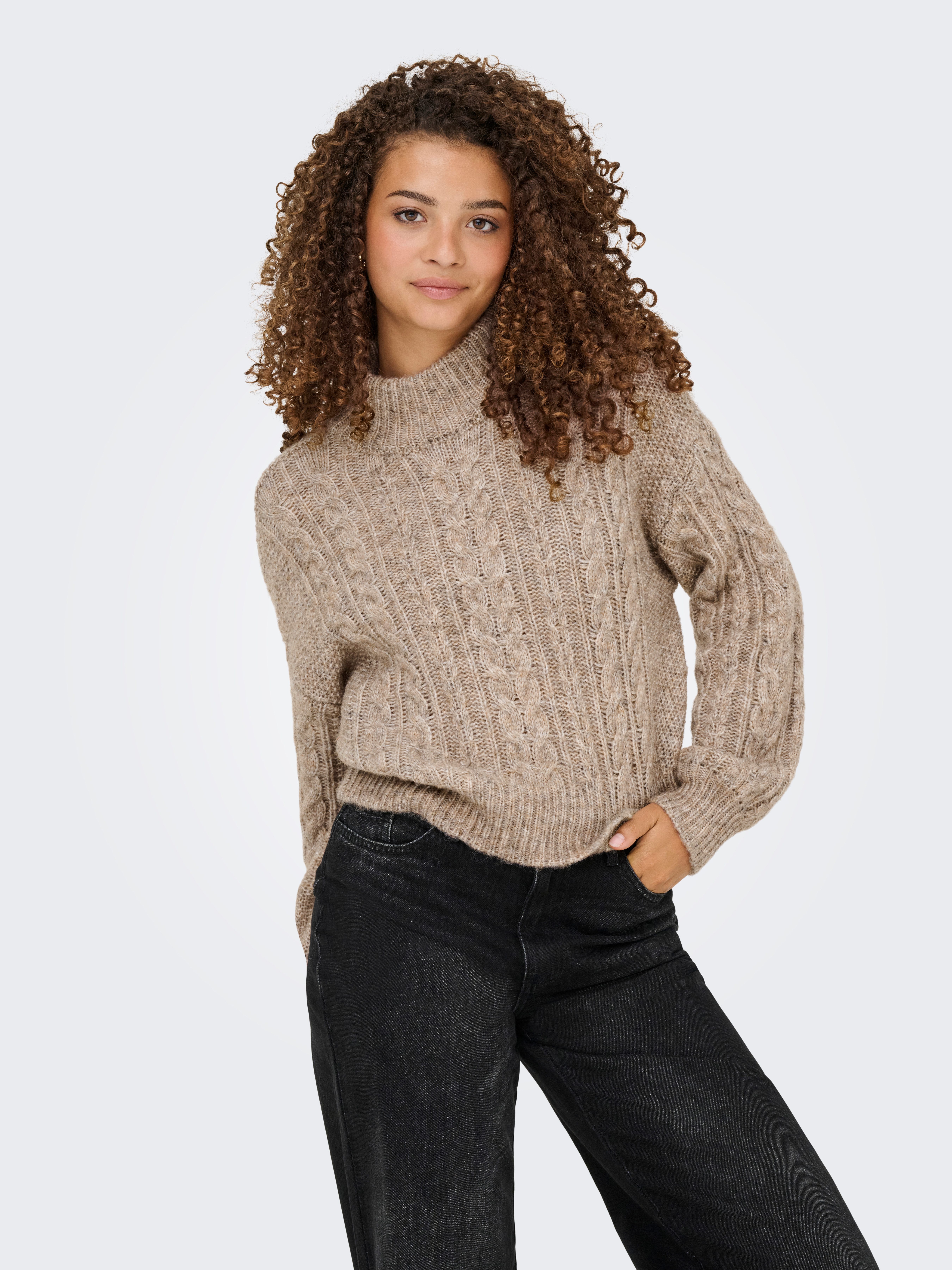 ONLY Stehkragenpullover ONLIDA LIFE LS HIGH günstig online kaufen