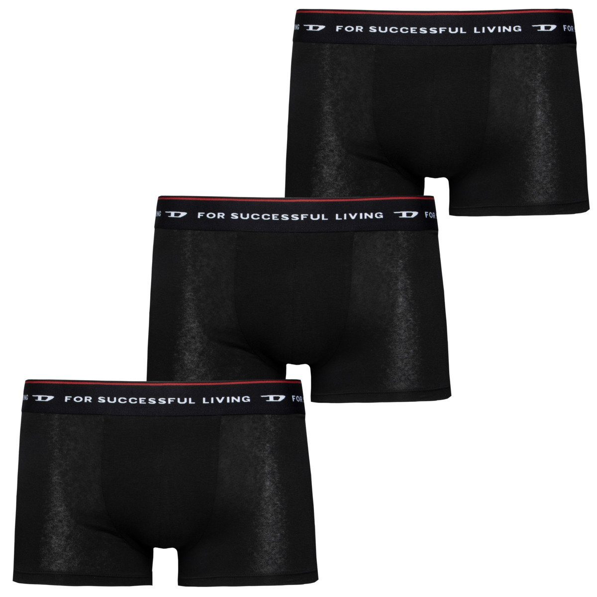 Diesel Boxershorts schwarz UMBX-DAMIEN 3er Herren (3-St) Pack