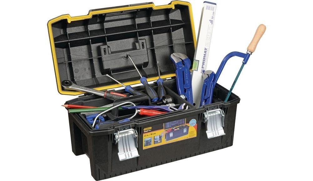 Werkzeugkoffer Werkzeugsortiment 72-teilig im Kunststoffkoffer Heizung/Sanitär für