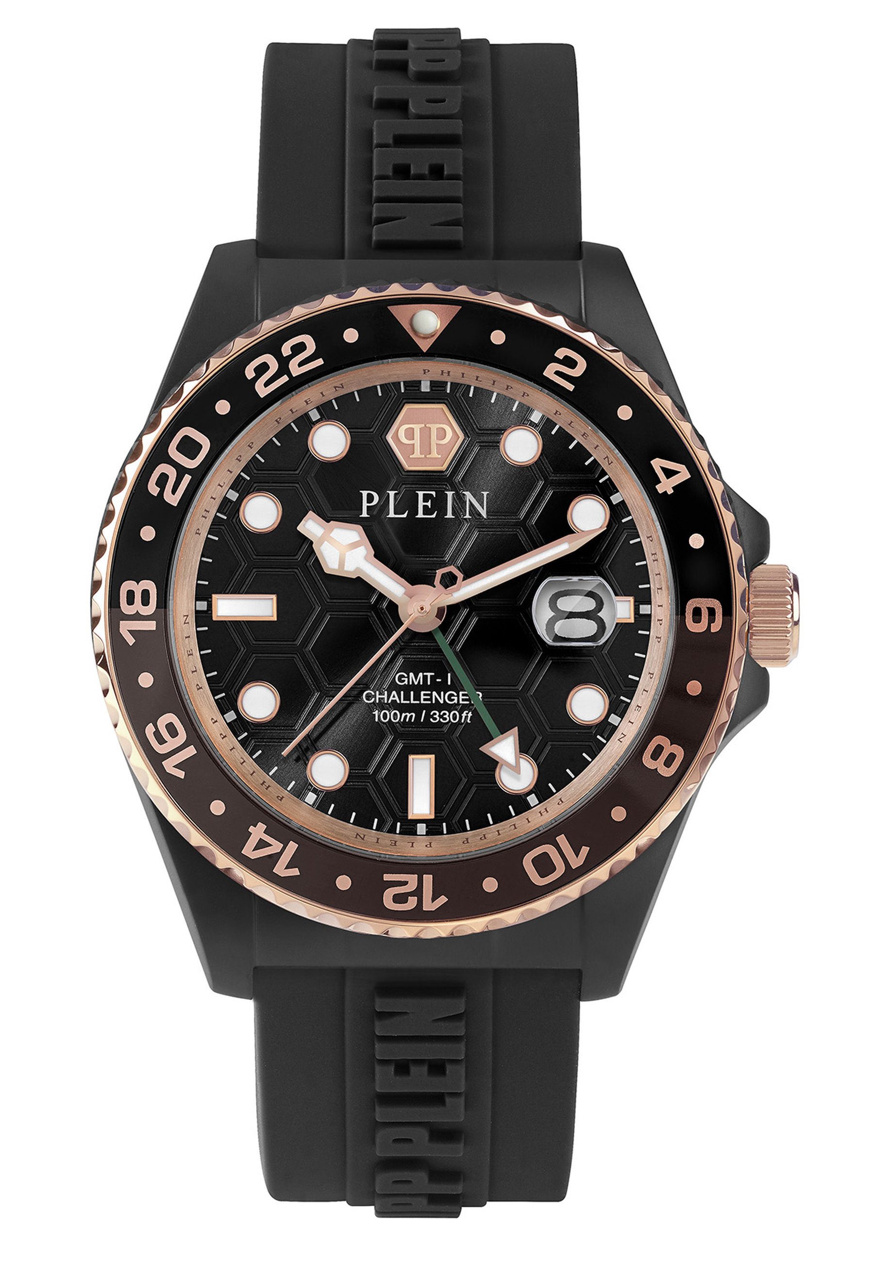 PHILIPP PLEIN Quarzuhr GMT-I CHALLENGER, (1-tlg), Quarz-Analoguhr günstig online kaufen