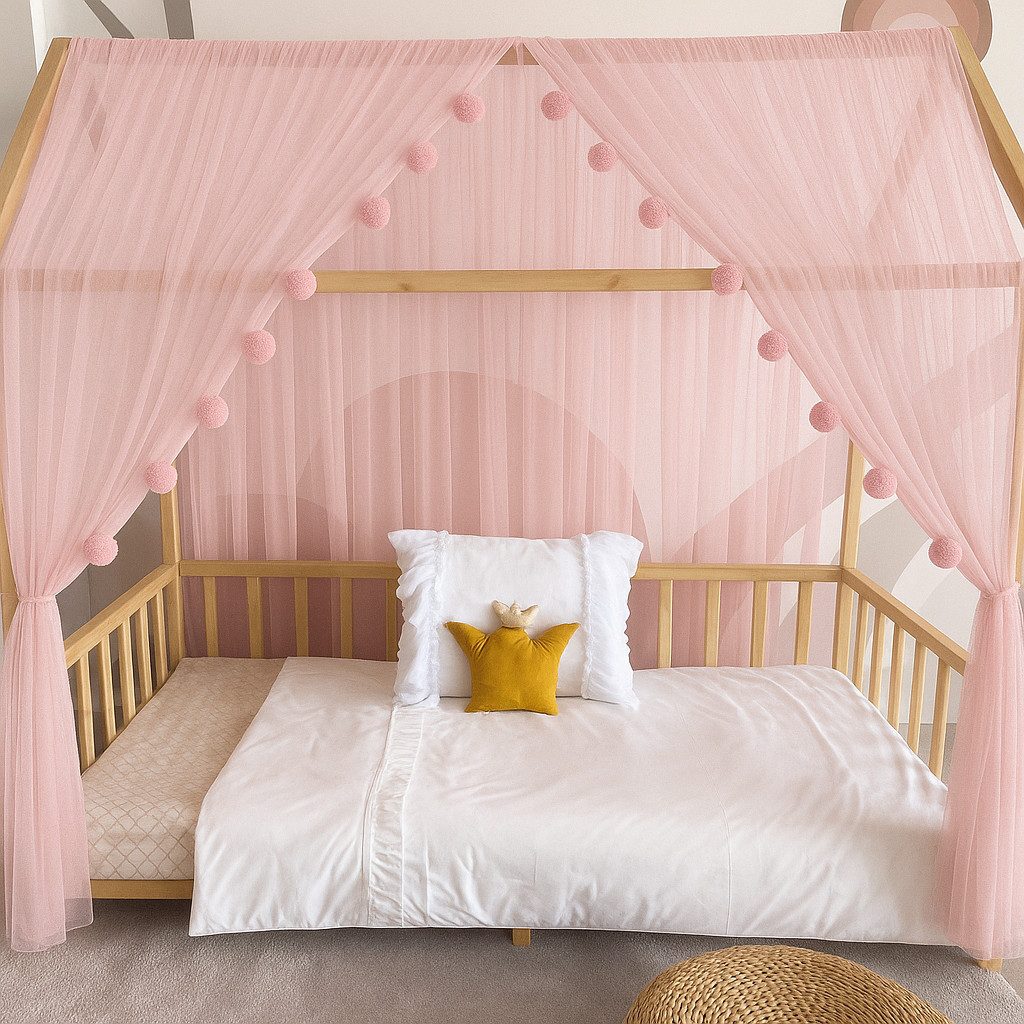 Baby Fancyroom Betthimmel Betthimmel Tüll Hausbett günstig online kaufen