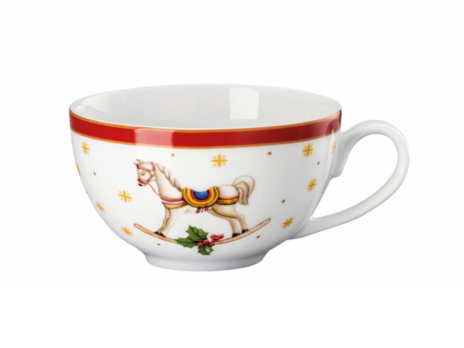 Hutschenreuther Tasse Happy Wintertime Kombi-Obertasse 0,26l, Porzellan