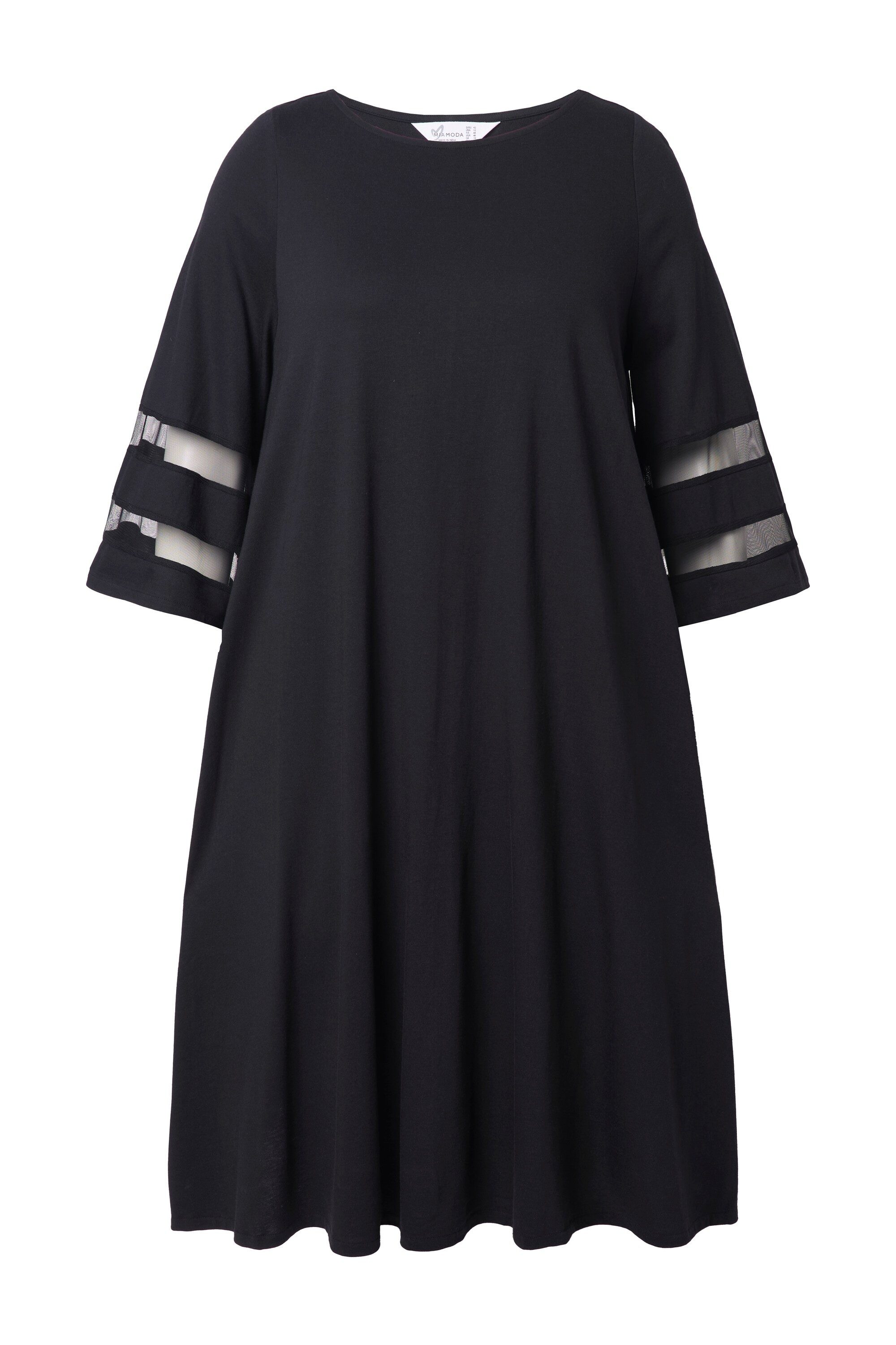 MIAMODA Jerseykleid Kleid weite A-Linie transparente günstig online kaufen