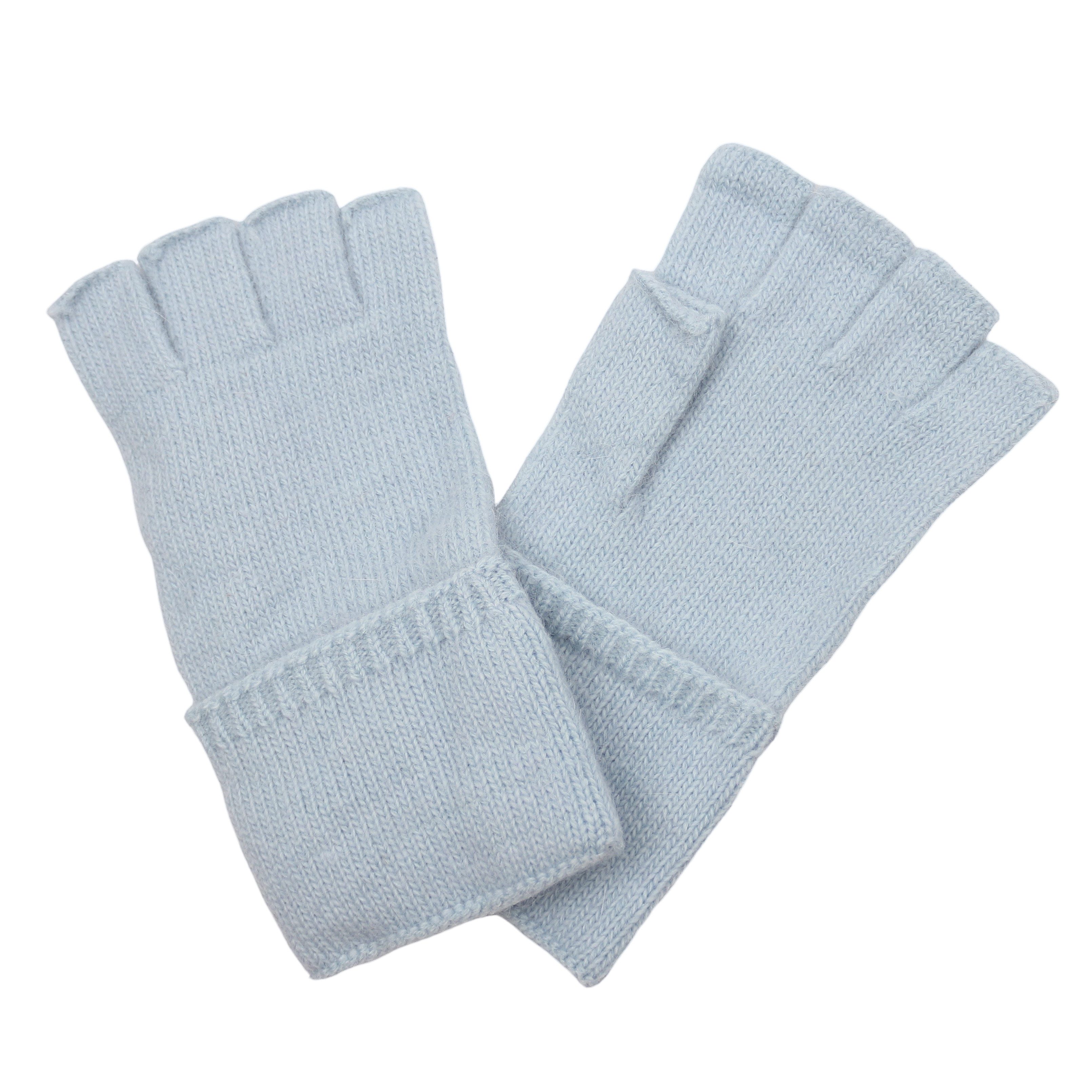 MIRROSI Strickhandschuhe Damen fingerlose Handschuhe mit 10 % Kaschmir-Ante günstig online kaufen