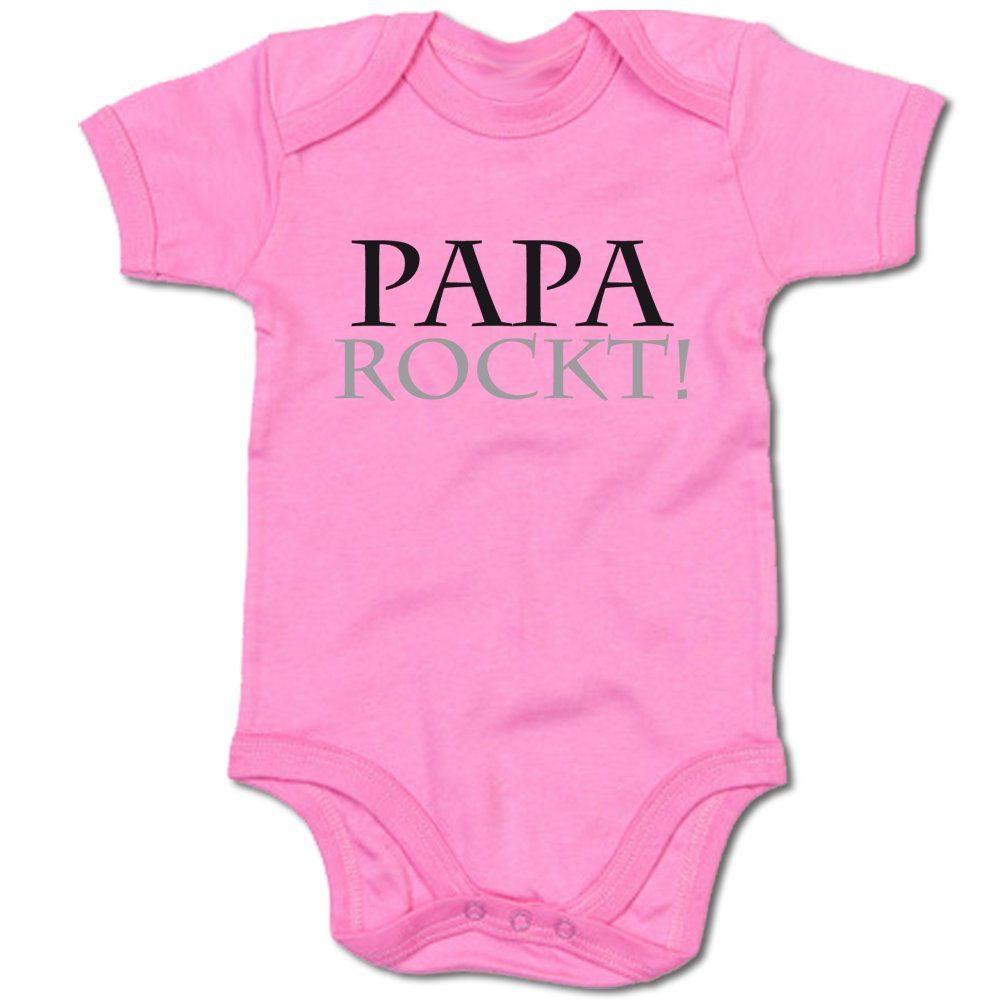 Kurzarmbody Papa rockt!