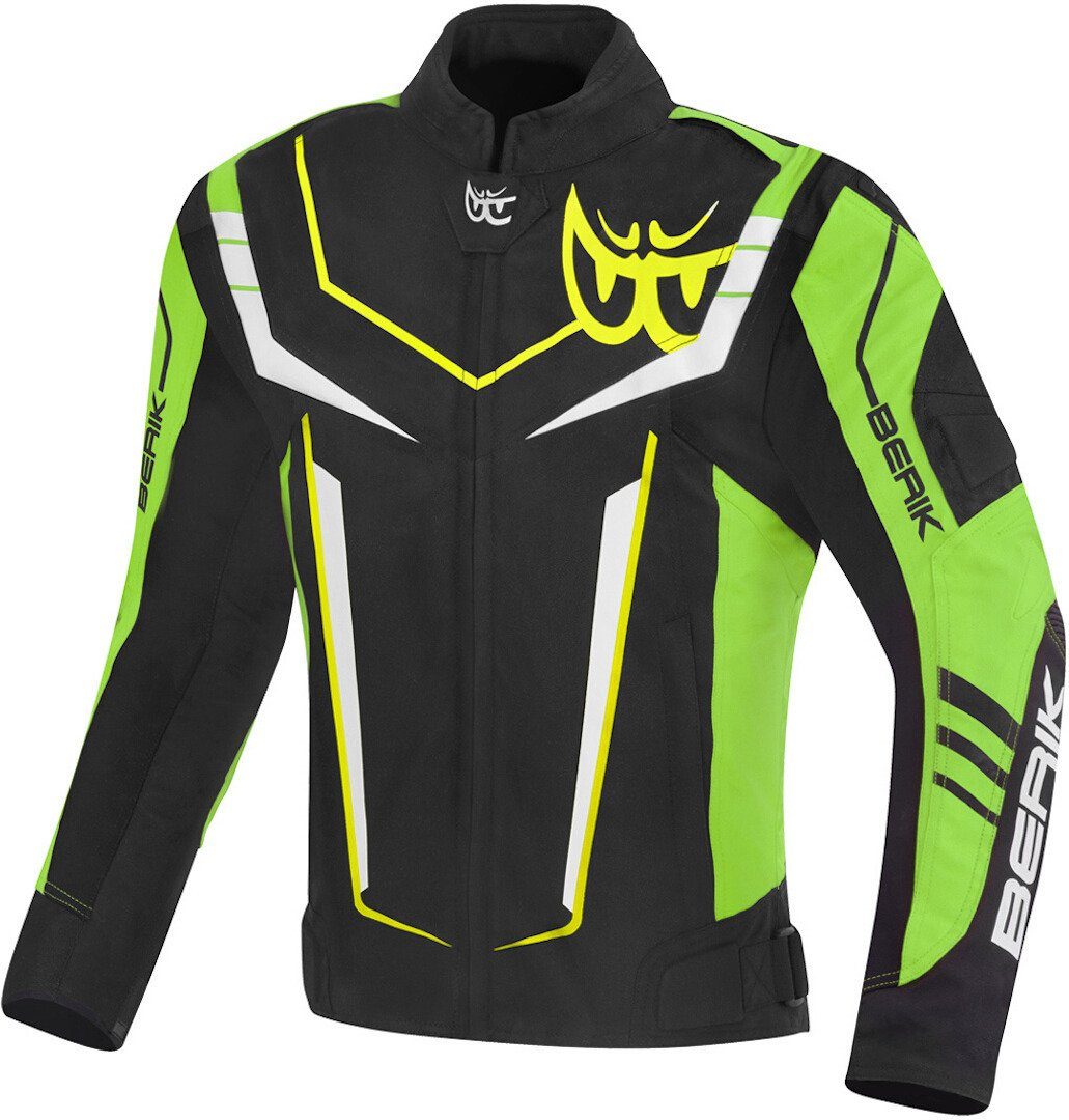 Berik Motorradjacke Radic Evo Plus Motorrad Textiljacke herausnehmbares Innenfutter,wasserdicht