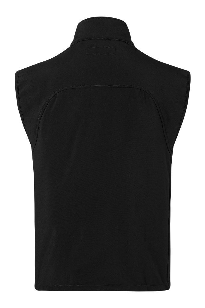 Karlowsky Fashion Softshellweste KARLOWSKY Herren Softshellweste CLASSIC Zipper Schwarz