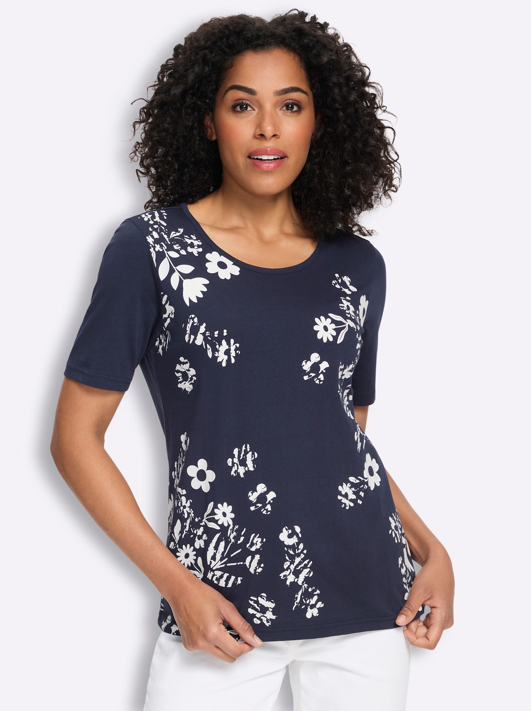 Sieh an! T-Shirt Kurzarm-Shirt Kurzarm