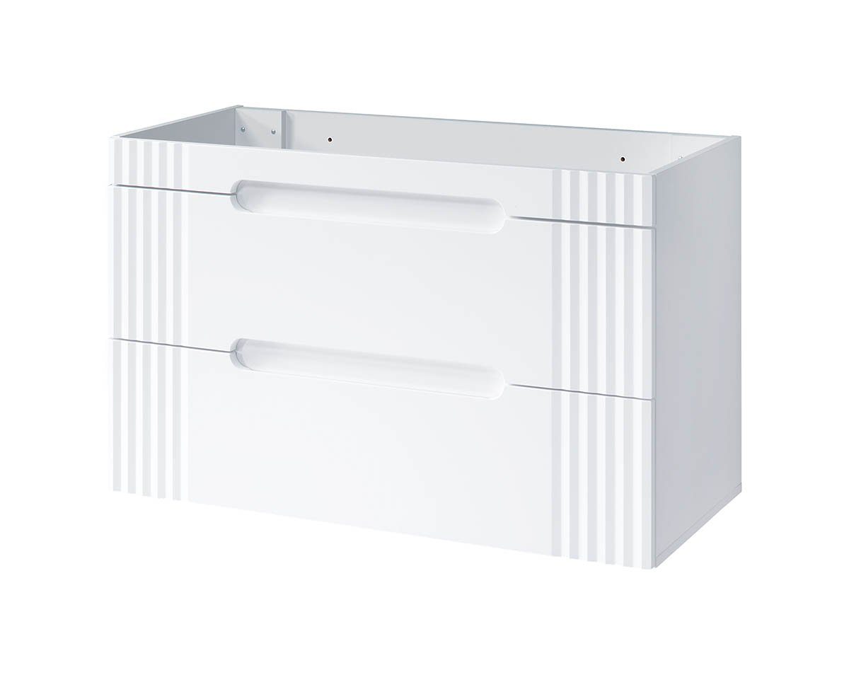 einfachgutemoebel Waschtisch-Set Badezimmer Stand-Waschplatz Frasciati 100c günstig online kaufen