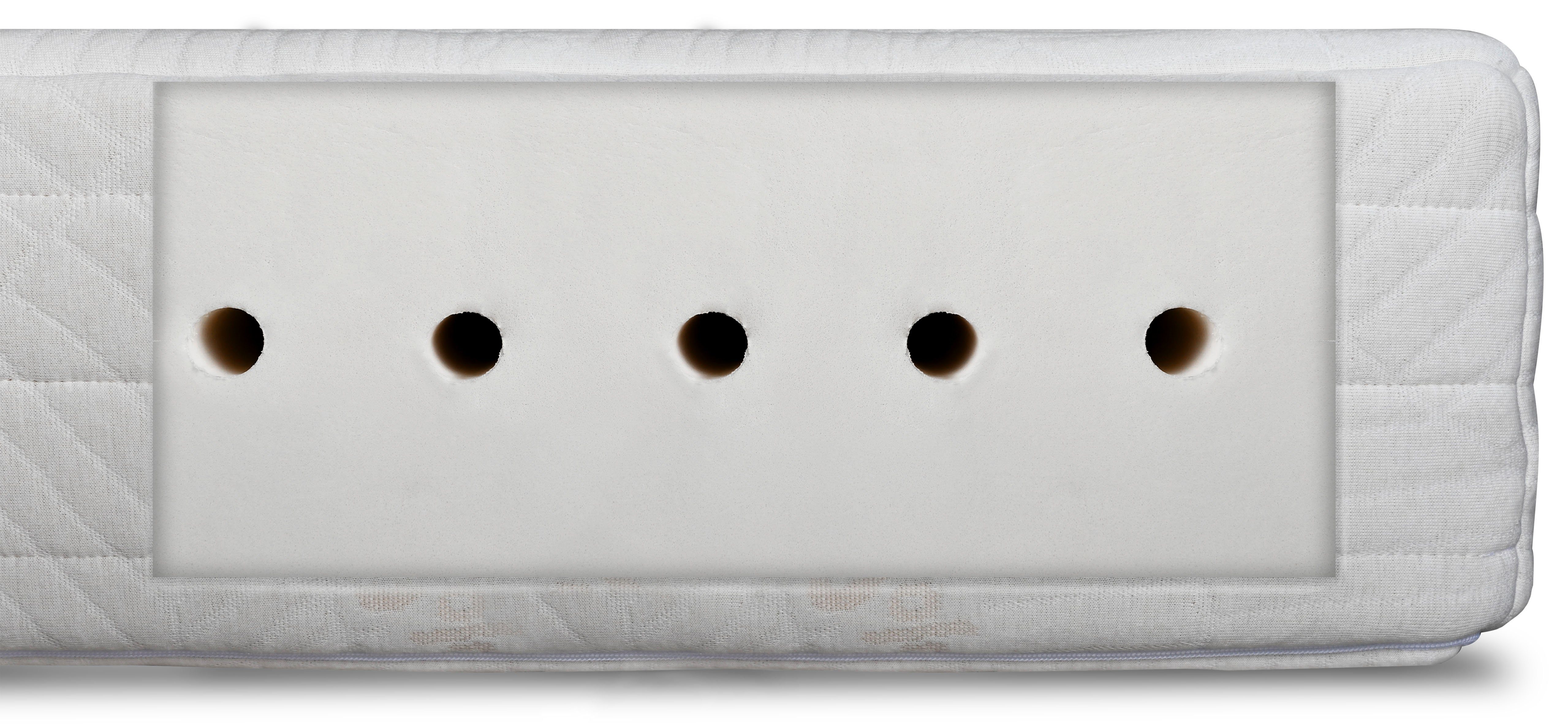 Naturmatratze Anatomic NATUR 19, Revor Bedding, 19 cm hoch, 100% natürlich und mit einzigartigem ANATOMIC Latexkern