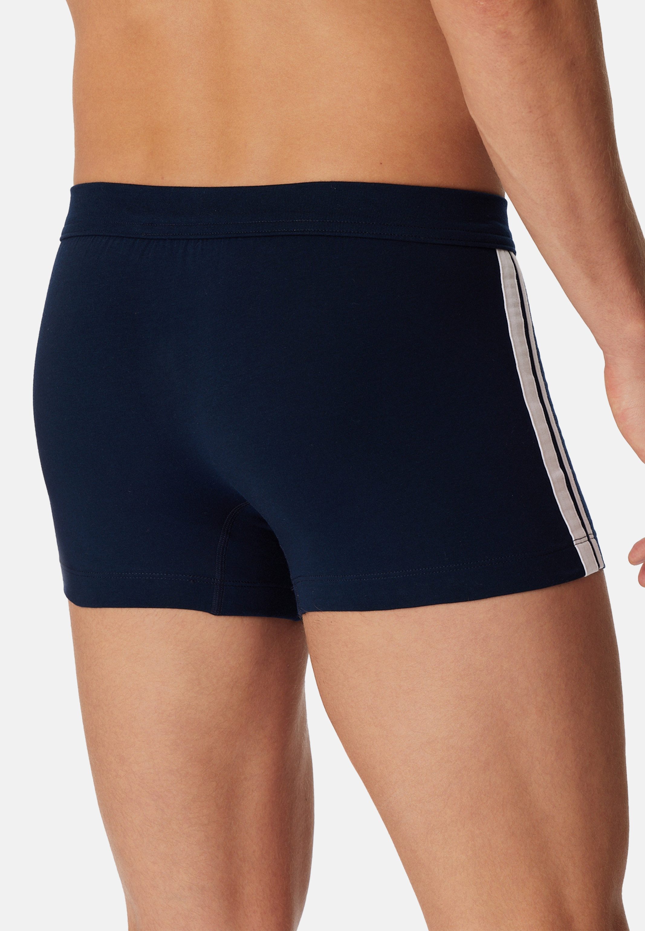 Schiesser Retro Boxer 9er Pack 95/5 Stretch - Organic Cotton (Spar-Set, 9-St) Retro Short / Pant - Baumwolle - ohne Eingriff - Atmungsaktiv