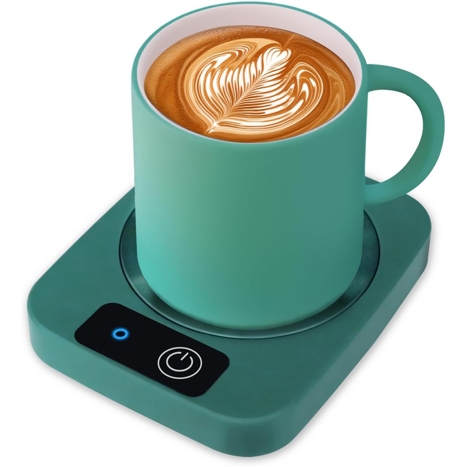 Coonoor Подогреватель чашек USB Becherwärmer für Kaffee, 45°C Smarter Schreibtisch Becherwärmer, für Schreibtisch, Teewärmer, Milchwärmer, Heizfunktion für Kaffee