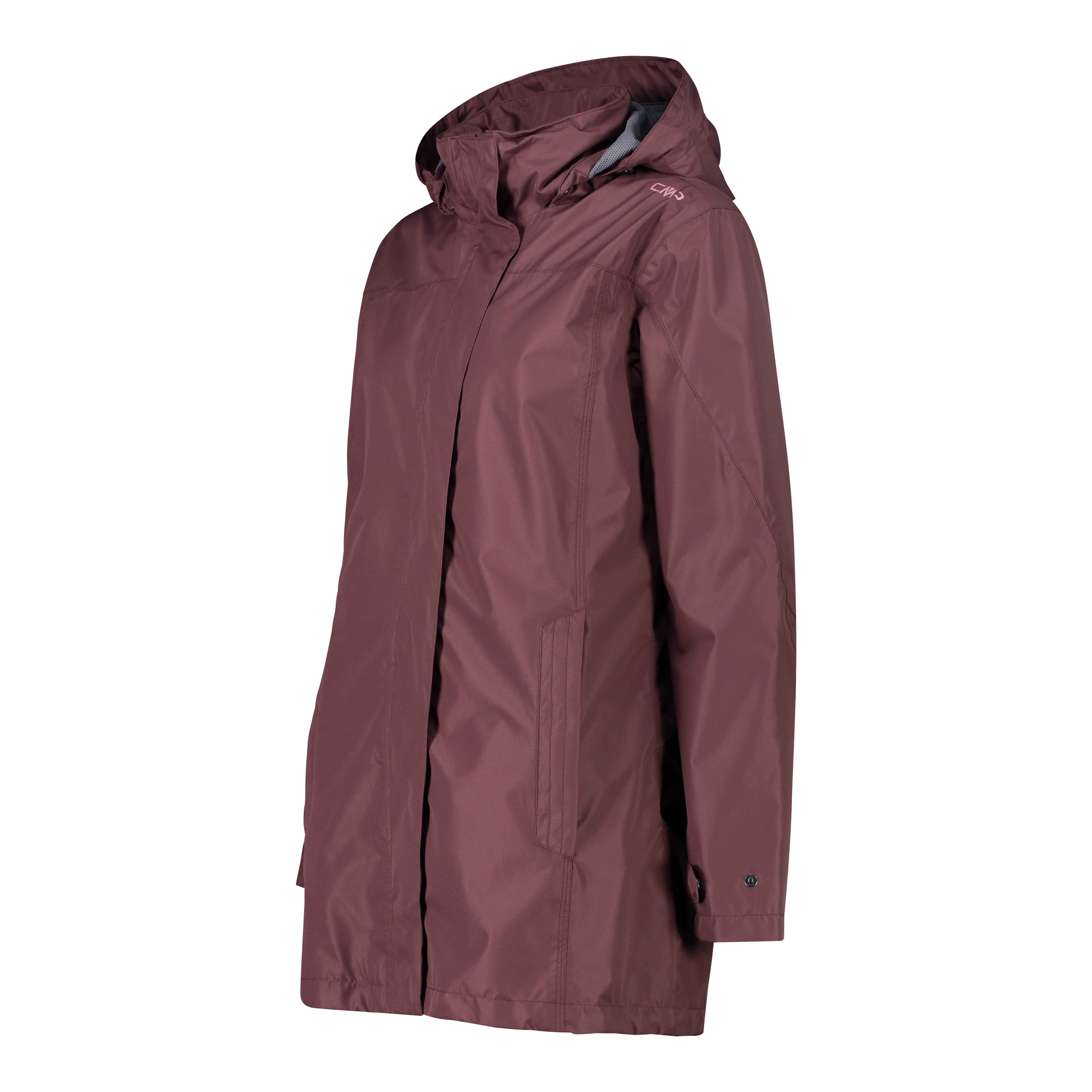 CMP Regenjacke CMP Damen Regenjacke Woman Rain Jacket Button Hood 39X6646