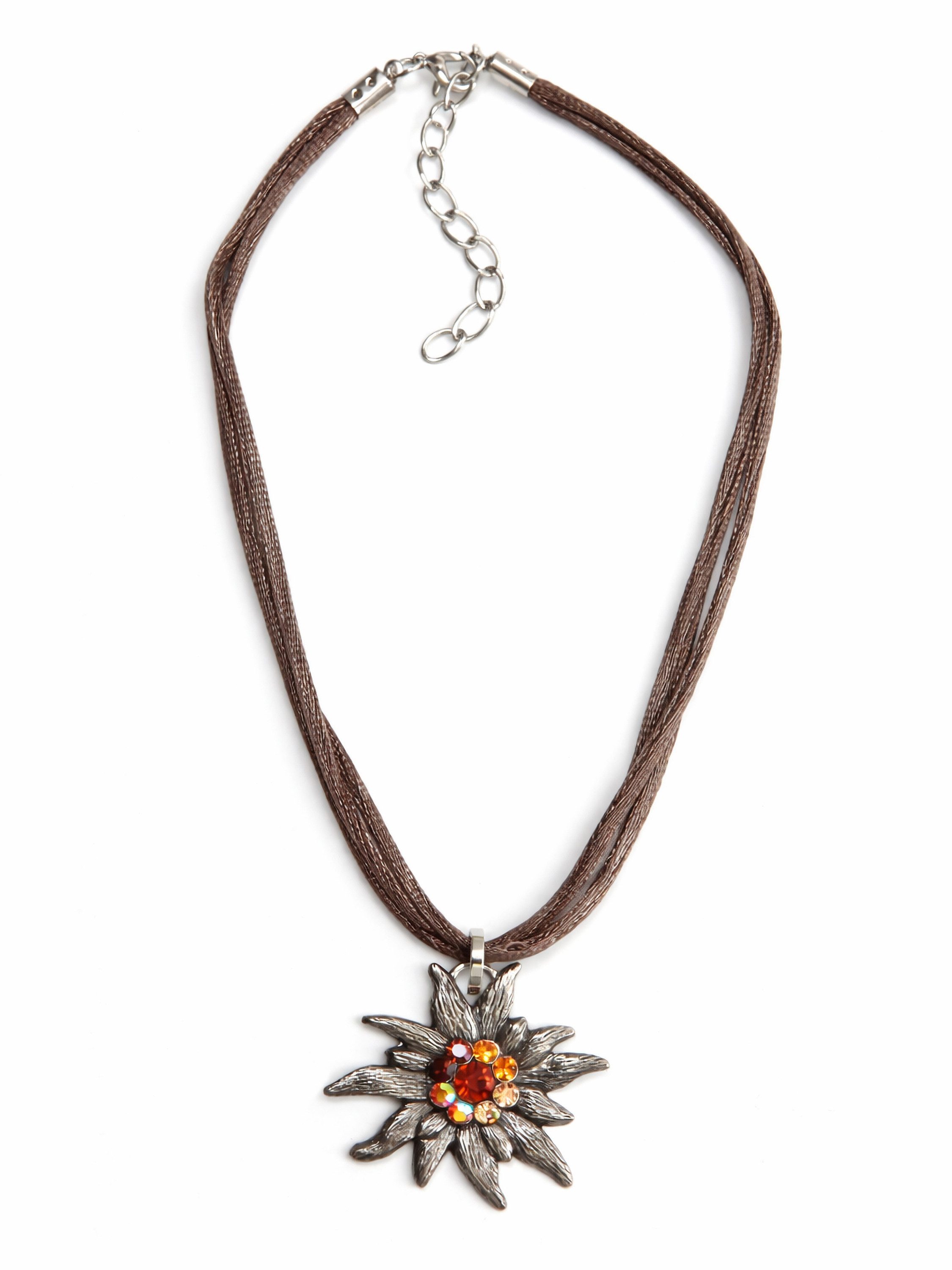 Allgäu Rebell Collier Maria, mit Edelweiß