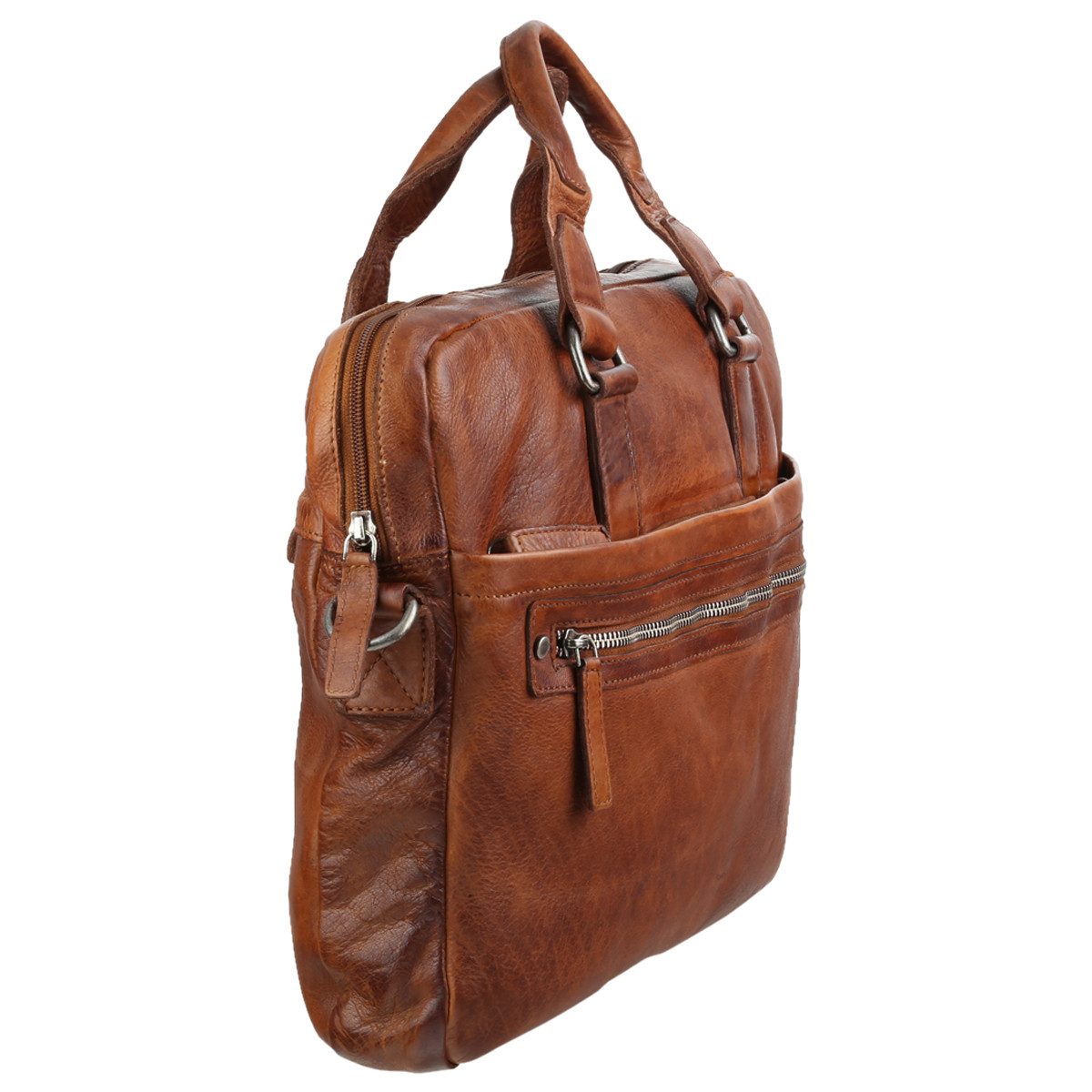 Greenburry Aktentasche Vintage Washed Leder Aktentasche günstig online kaufen