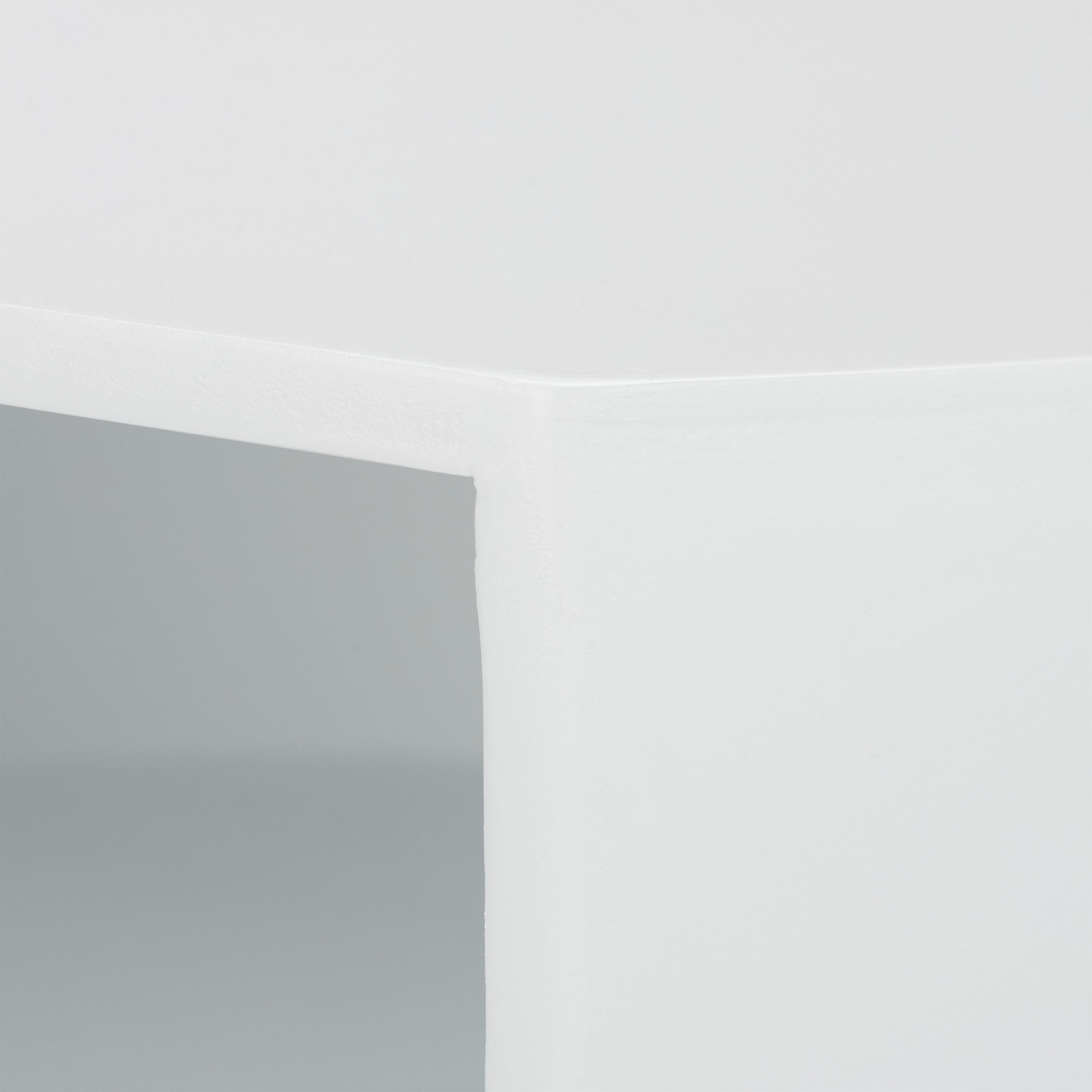 relaxdays Beistelltisch mit Ablagefach