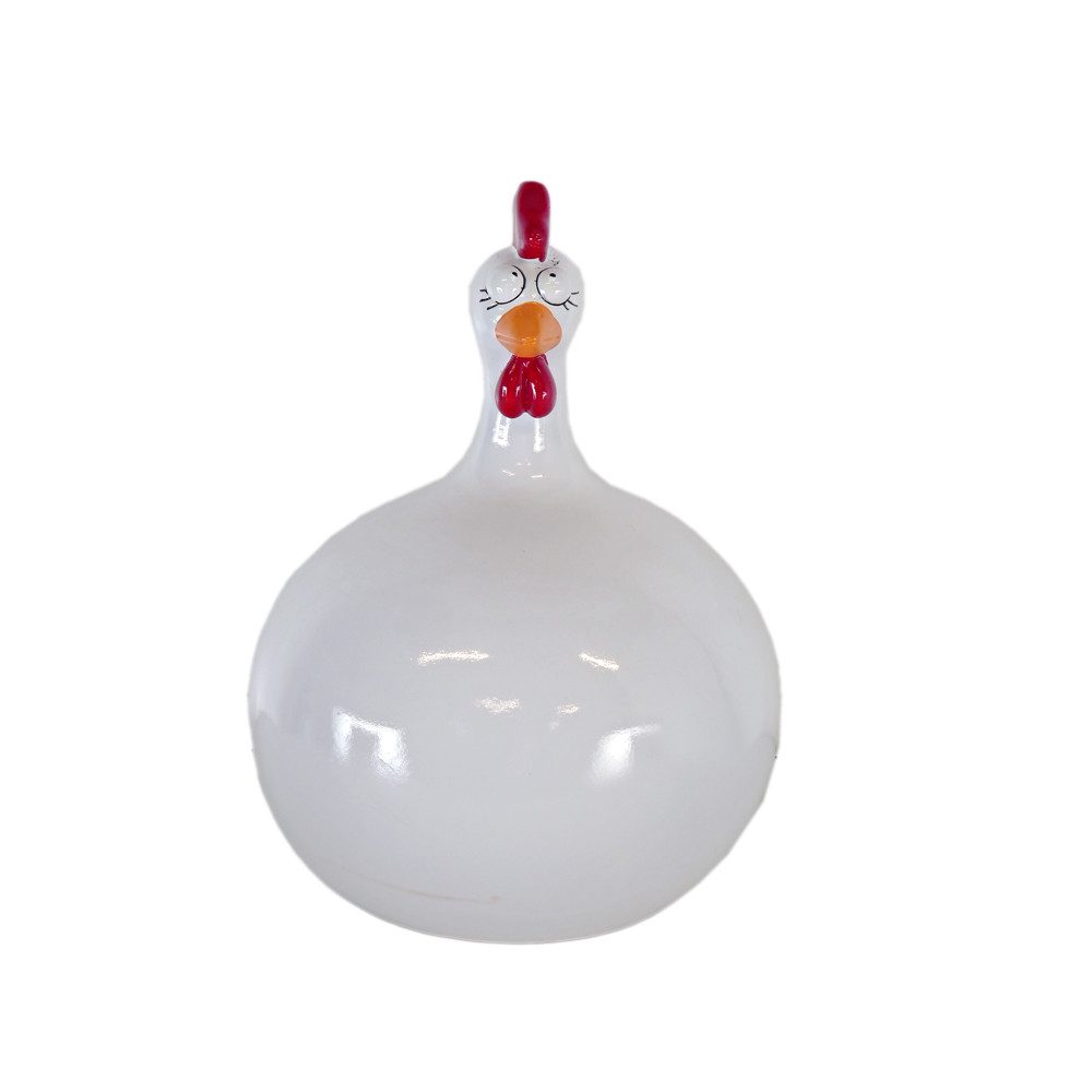 AFG Tierfigur Großes Huhn in weiß für Haus & Garten (1 St)