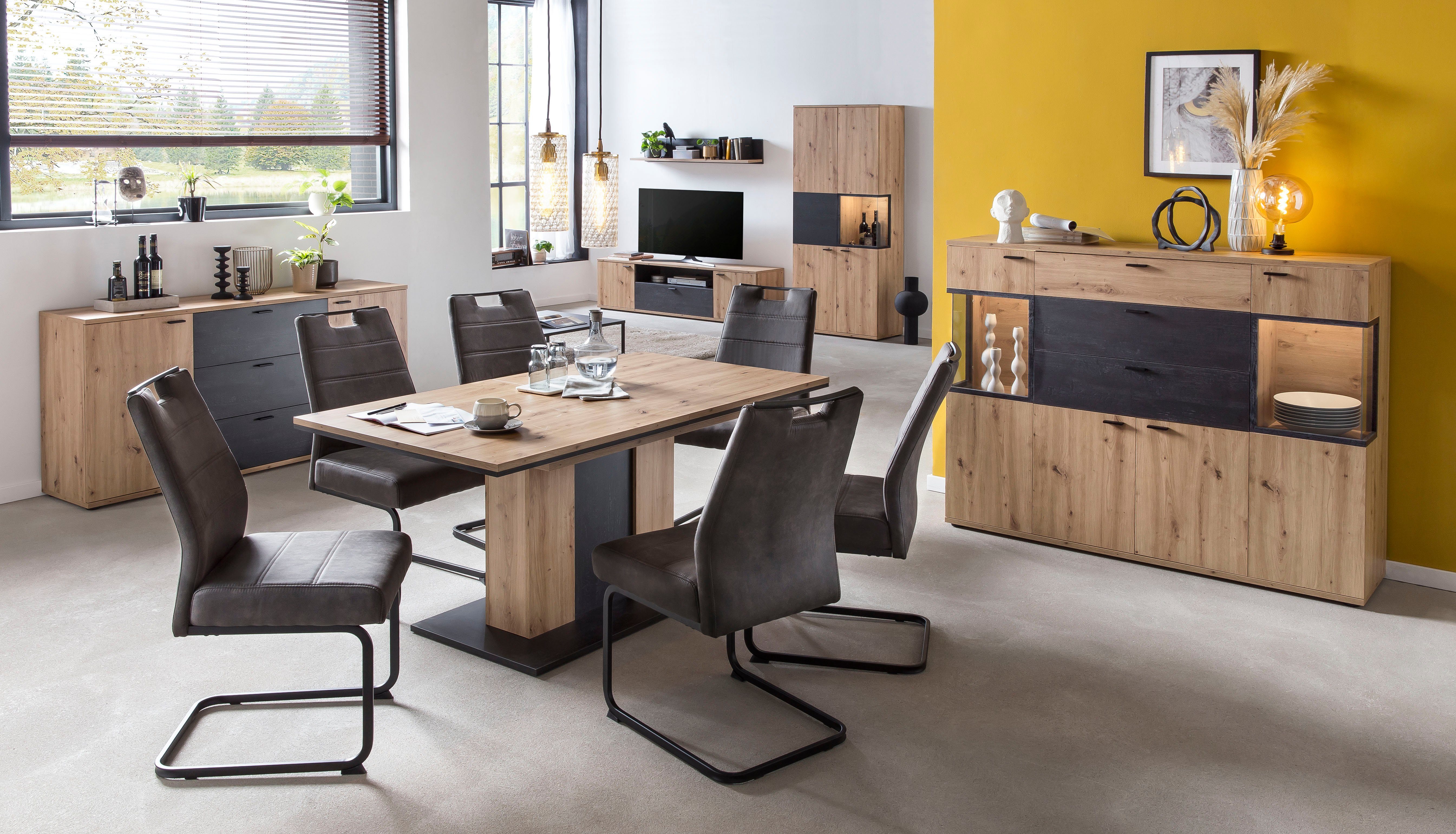 HELA Highboard Atlanta, Höhe 125 cm