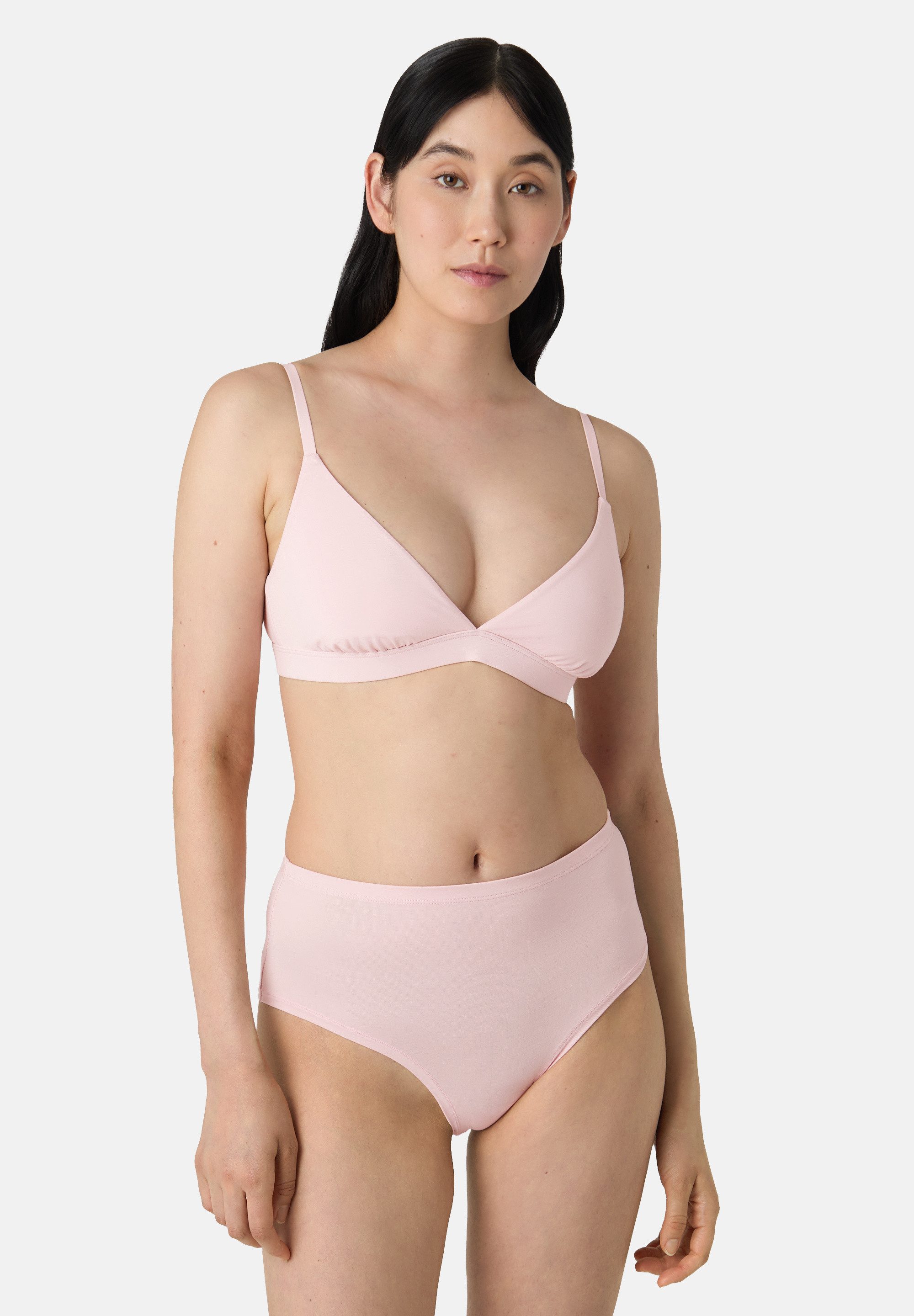 Les Lunes Bralette RORYY Triangle Bralette Bambusviskose, weich, atmungsaktiv, Lingerie, Unterwäsche