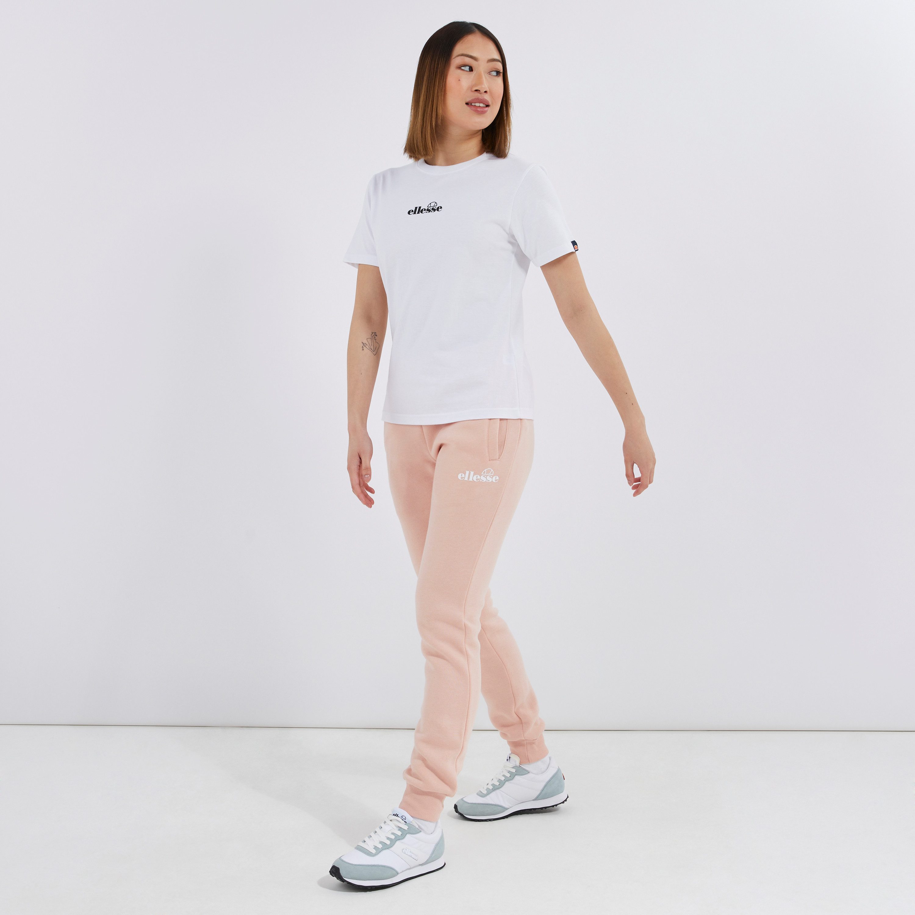 Ellesse T-Shirt SVETTA T-SHIRT Kurzarm, mit Rundhalsausschnitt, aus Baumwolle