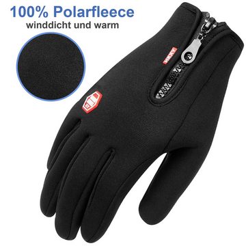 Lapalife Fleecehandschuhe »Herren Damen Winter Outdoor Thermo Warm Touchscreen Handschuhe« (1 Paar Touchscreen Handschuhe) rutschfestem Design