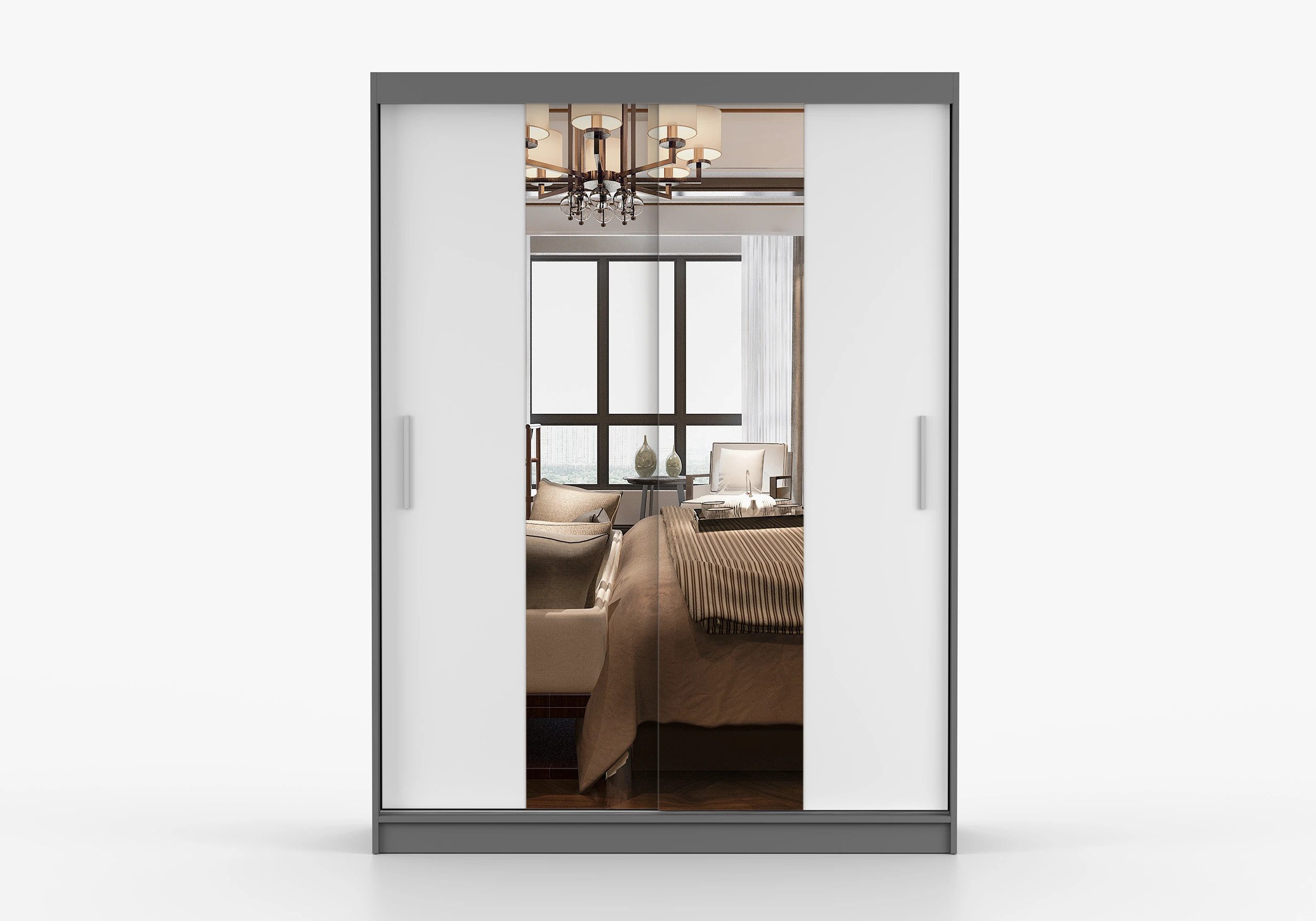 imoebel24 Schwebetürenschrank VISTA 01 150 cm günstig online kaufen