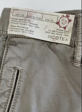 Incotex Loungehose INCOTEX Italy Iconic Slacks Stretch Cotton Slim Fit Trousers Hose Chin