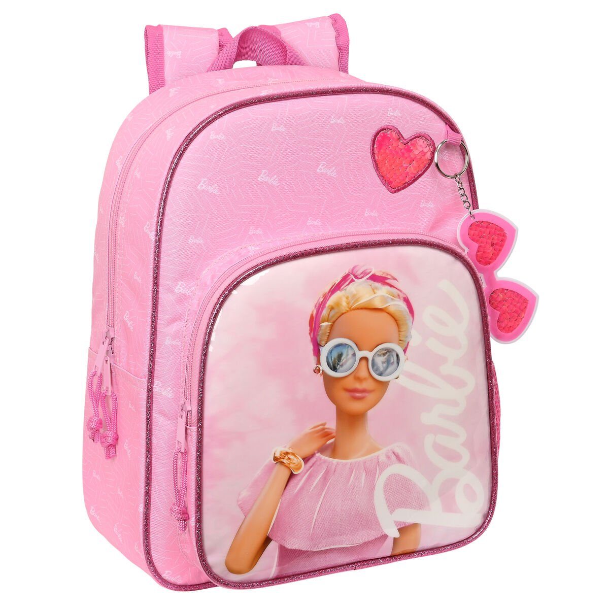 Barbie Rucksack Kinderrucksack Barbie Girl Rosa 26 x 34 x 11 cm