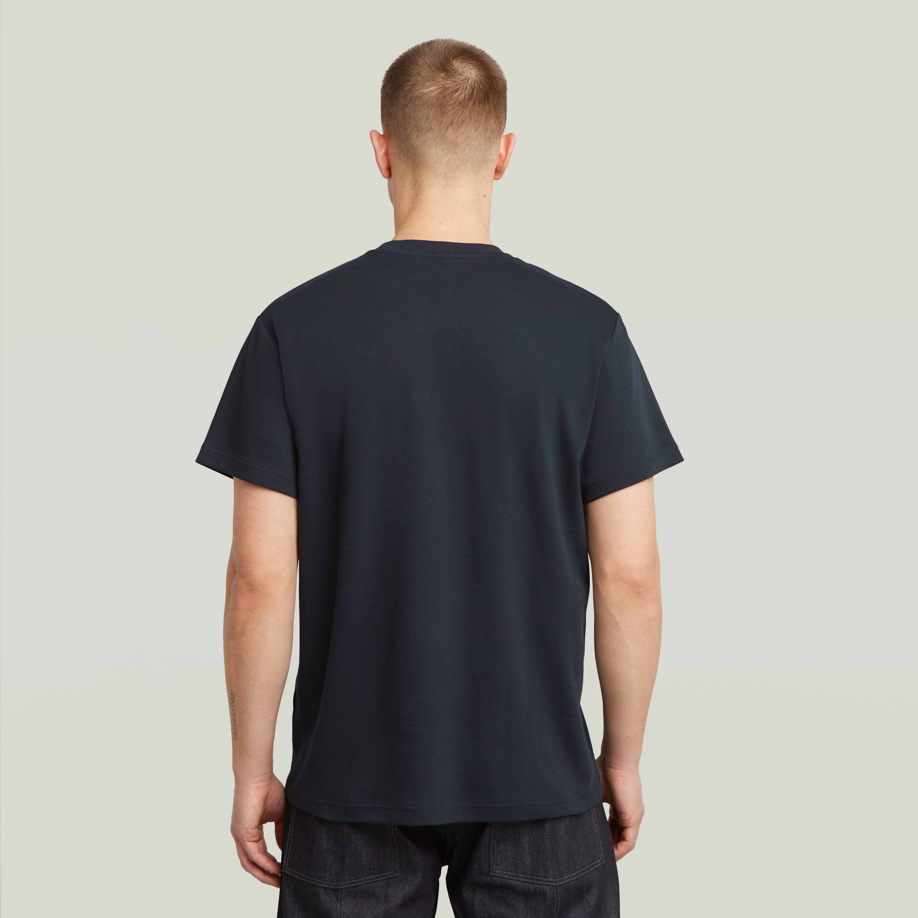 G-STAR T-Shirt Chest Logo Rundhals, Regular Fit