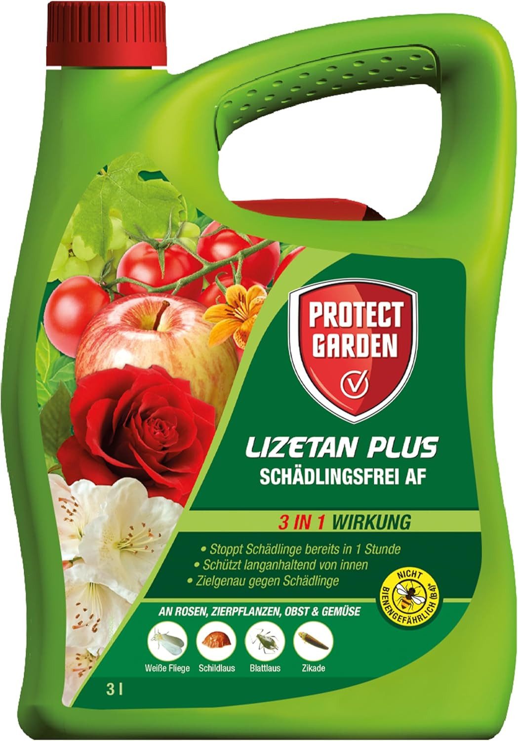 Protect Garden Unkrautbekämpfungsmittel Protect Garden Lizetan Plus Schädlingsfrei AF 3 L Spray
