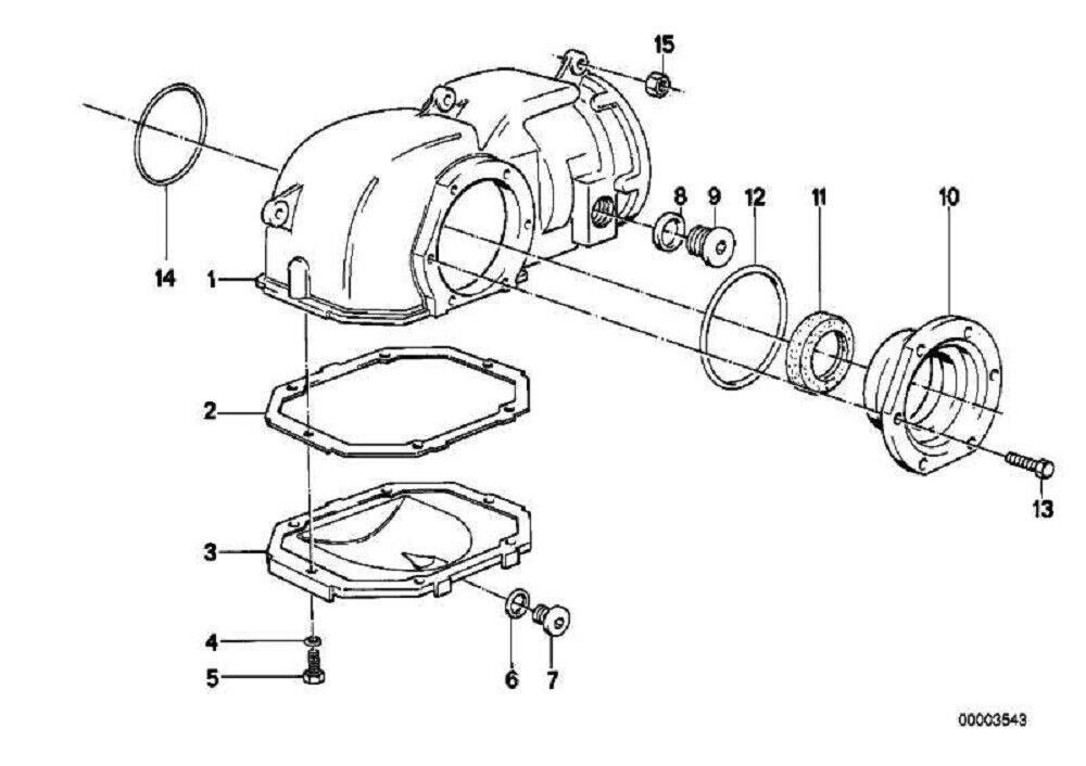 St) 2x Verschlussschraube BMW O-Ring Verteilergetriebe, + BMW (1 ORIGINAL Bauschraube