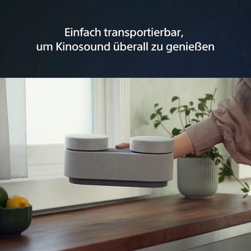 Sony HT-AX7 Stereo Lautsprecher (Bluetooth, tragbares Heimkinosystem, 360° Kinosound, bis zu 30 Stunden Akku)